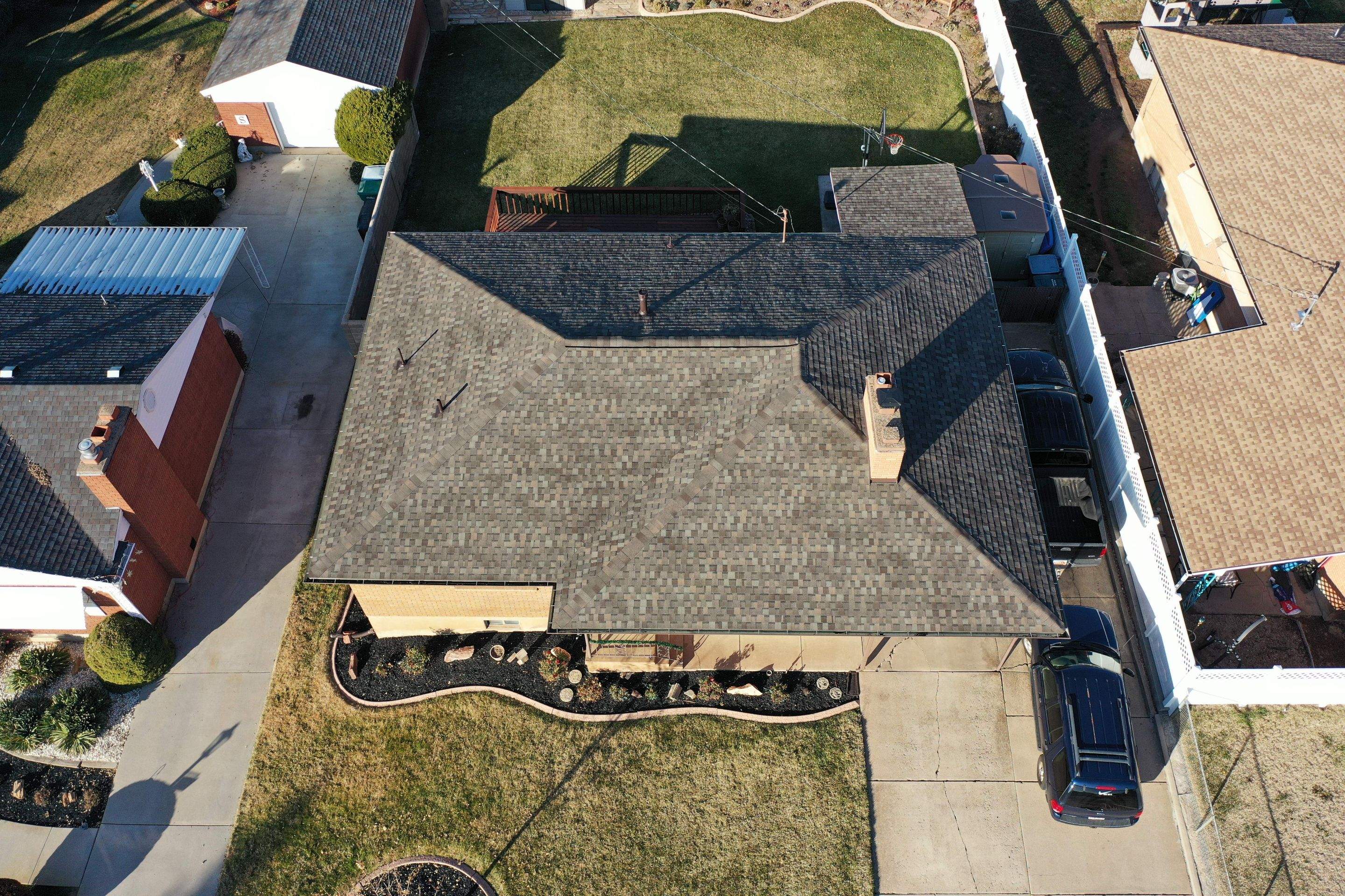 Residential Roofing Installation by Definitive Construction