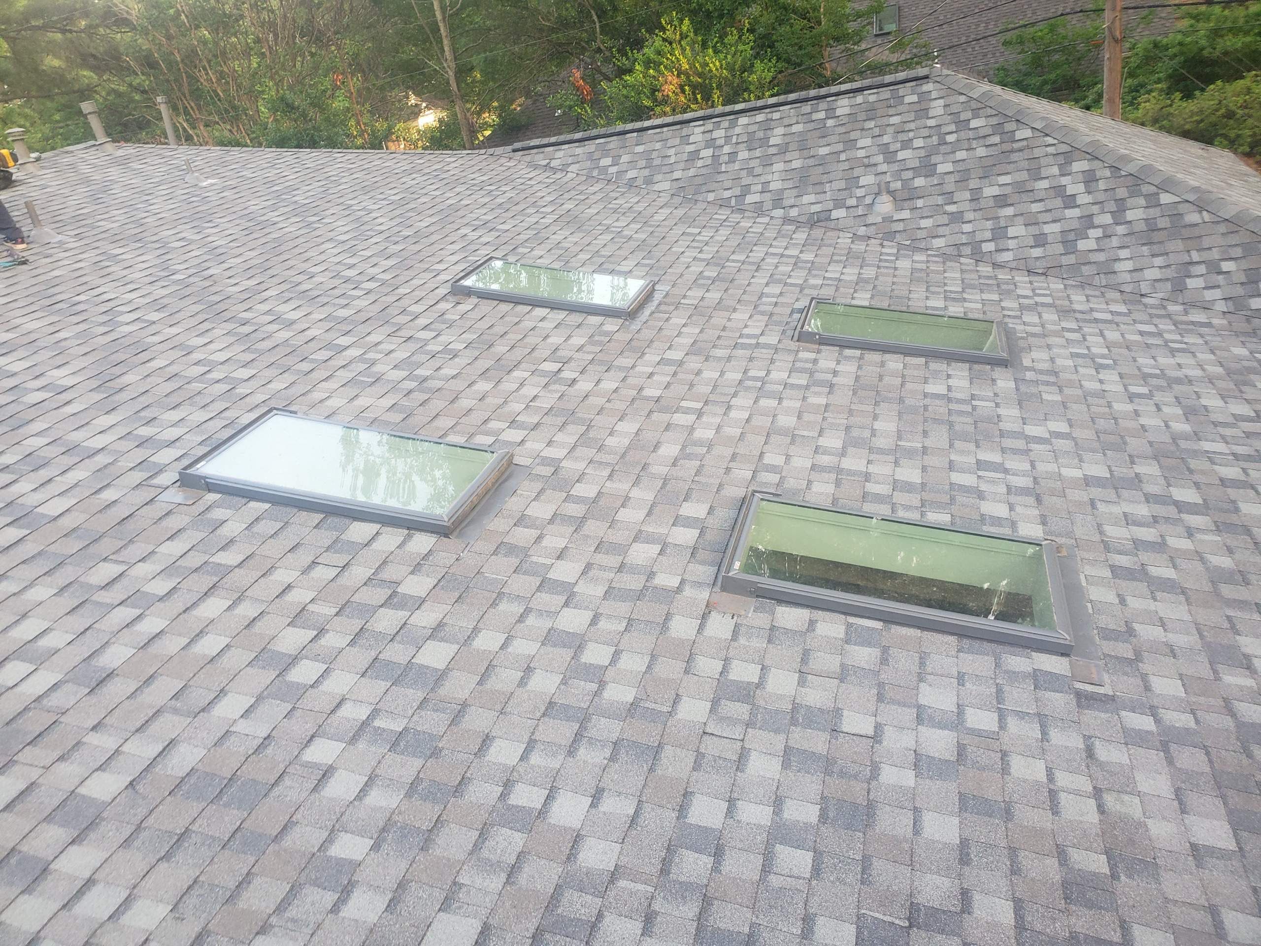 Asphalt Shingle Roof Repair and Skylight Restoration in Memphis by Revival Roofing Services