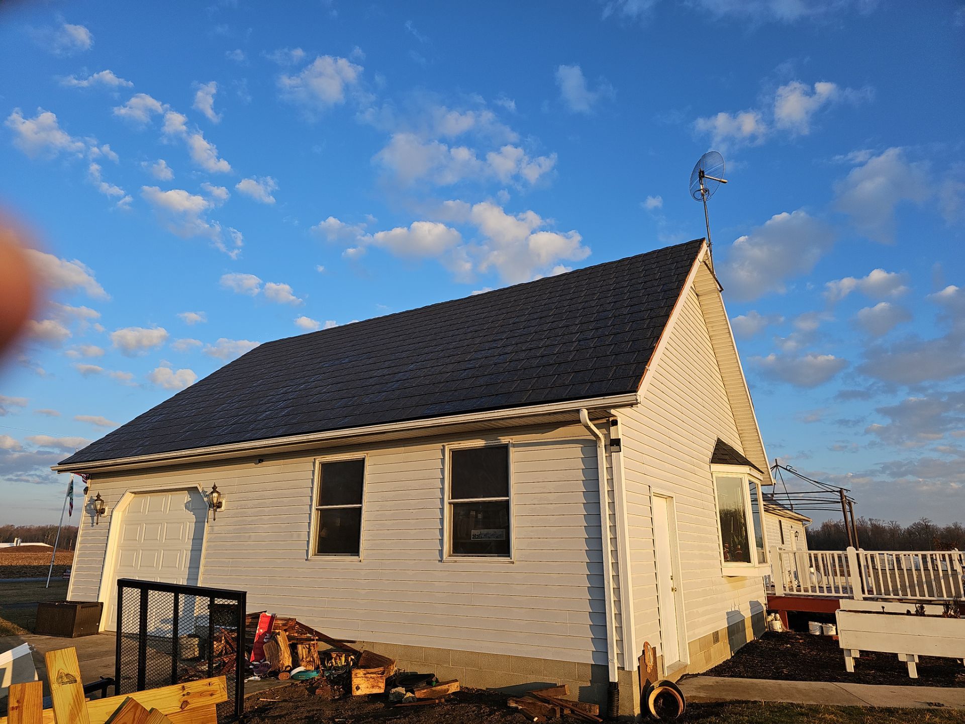 Residential Roofing Installation using Metstar Slate Plus Smooth Black by Nitro Roofing and Construction