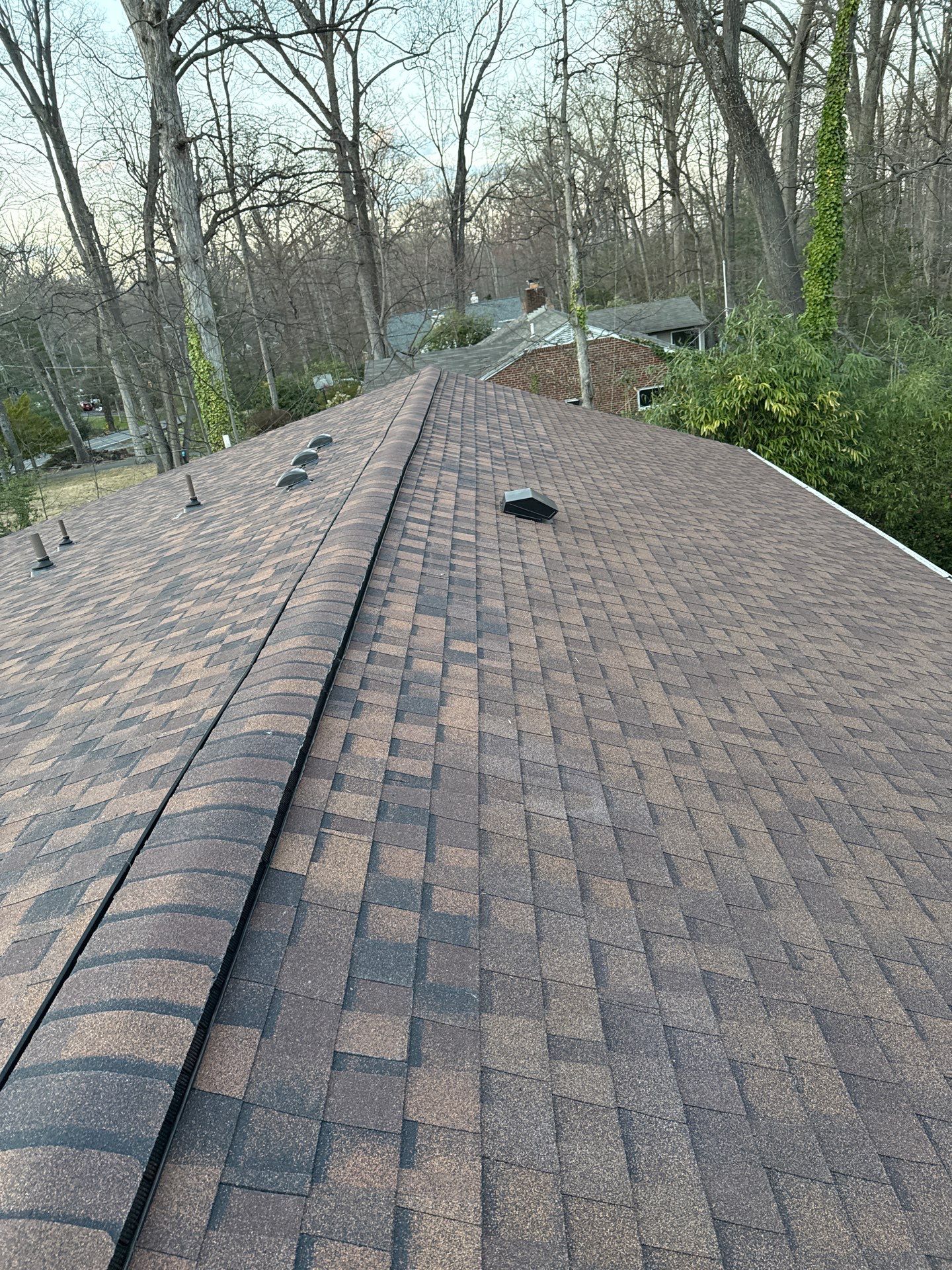 Fairfax: Residential Roof Replacement with CertainTeed Landmark Pro in Max Def Burnt Sienna by RM Banning, Inc.