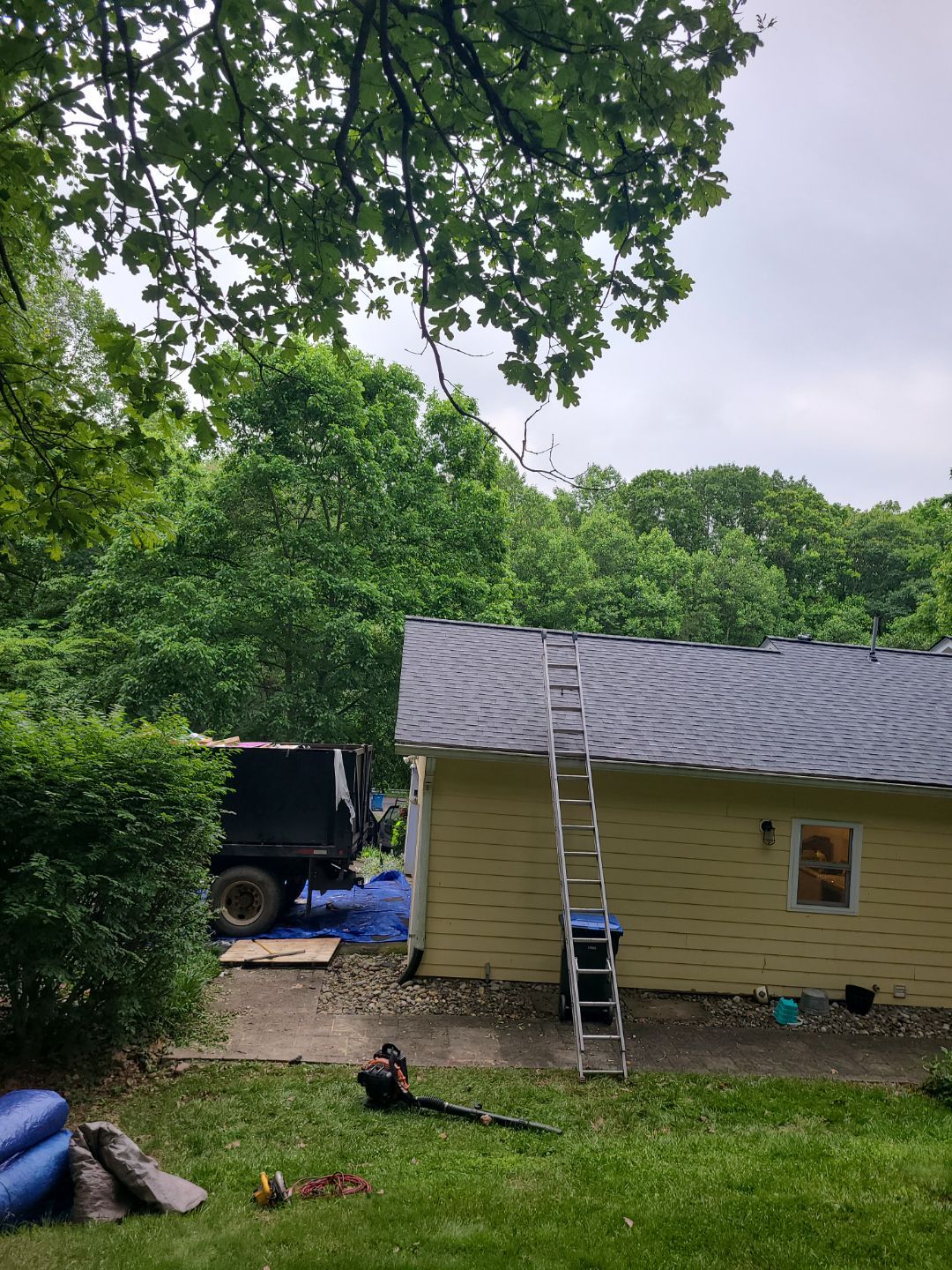 Oakton: Roof Replacement With CertainTeed Landmark Designer Shingles in Pewter by RM Banning, Inc.