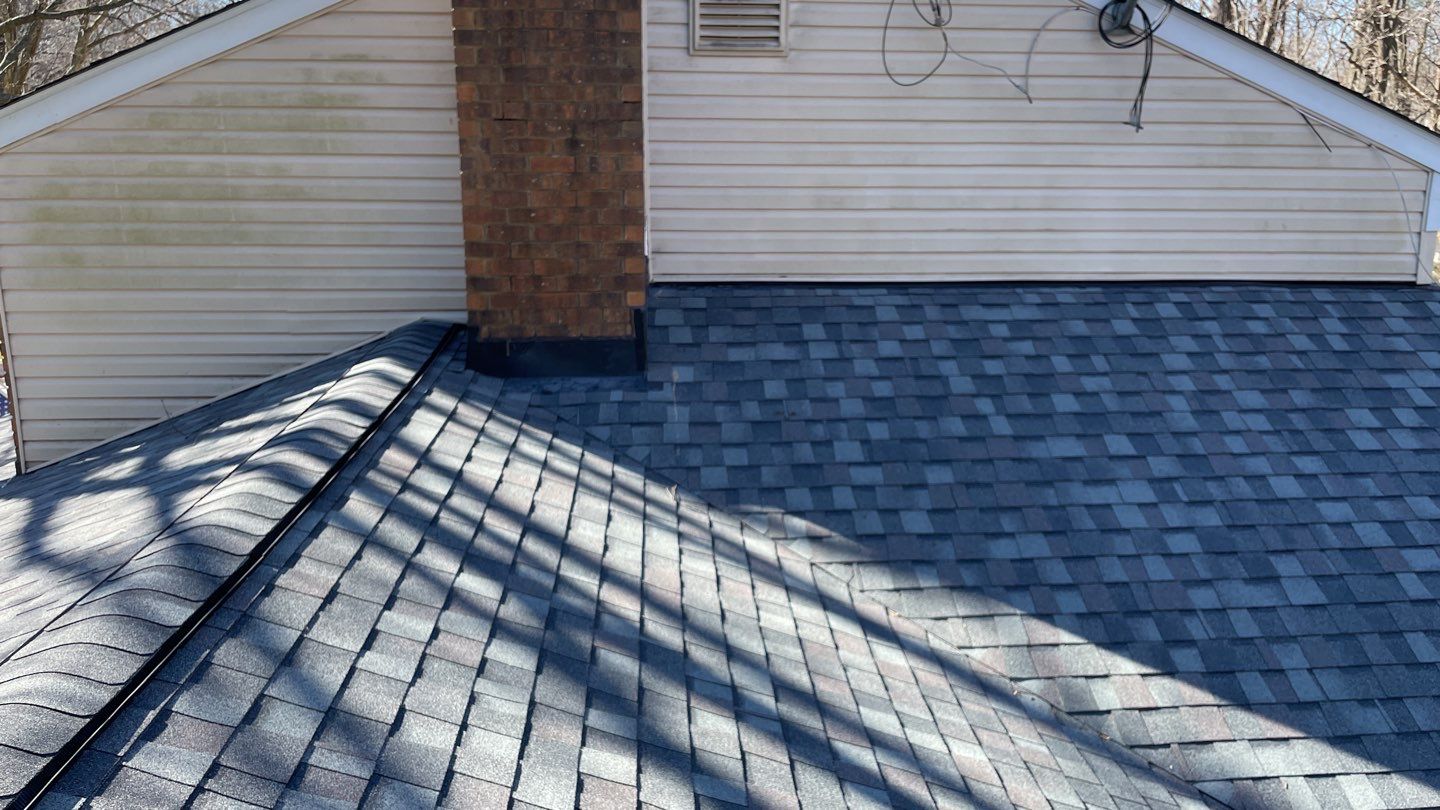 Burke Certainteed Landmark Pro MD Colonial Slate New Roof Installation by RM Banning, Inc.