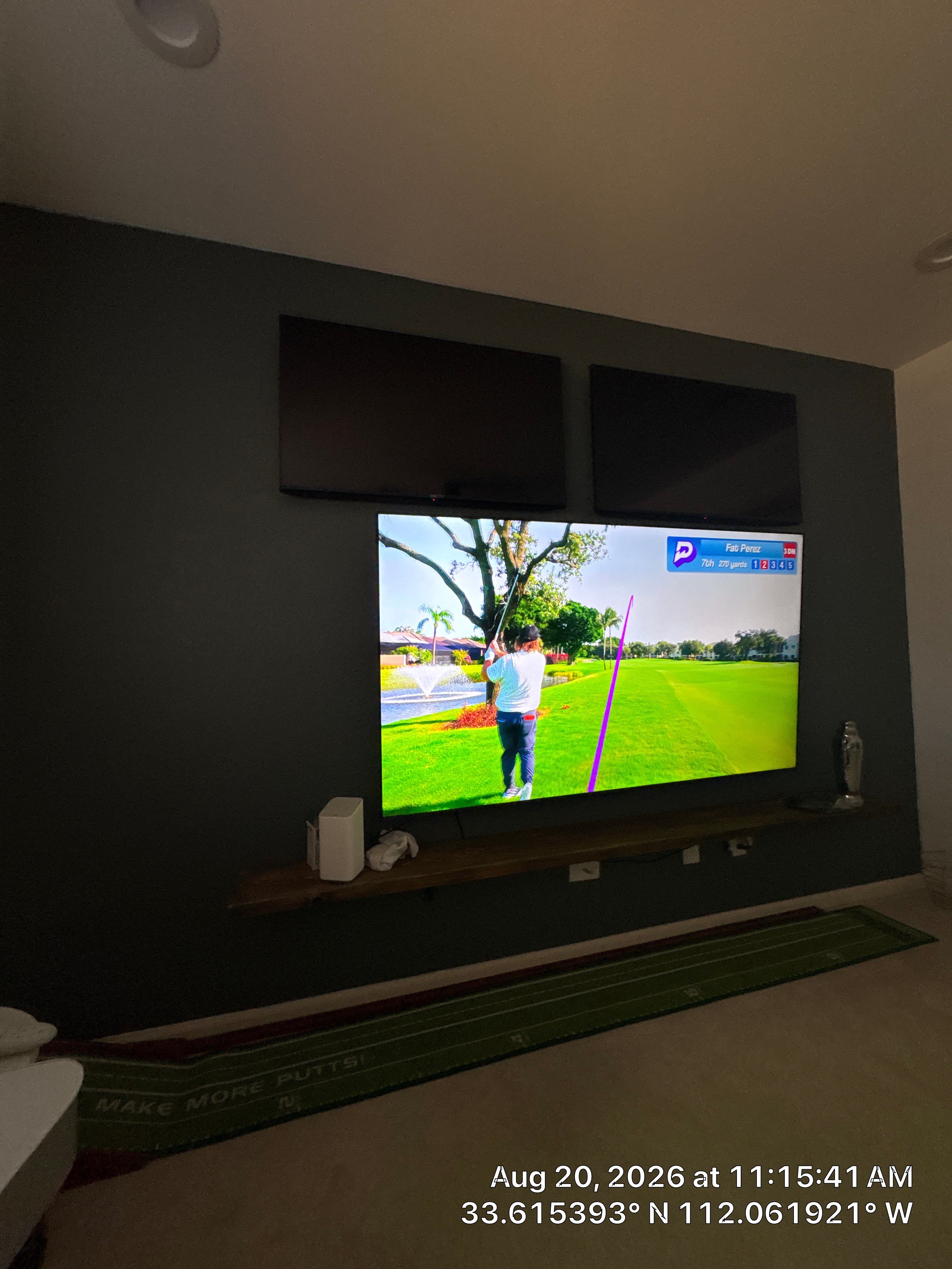 Interior Home Office Refresh with Custom Accent Wall in Phoenix by CompanyCam Sales Demo