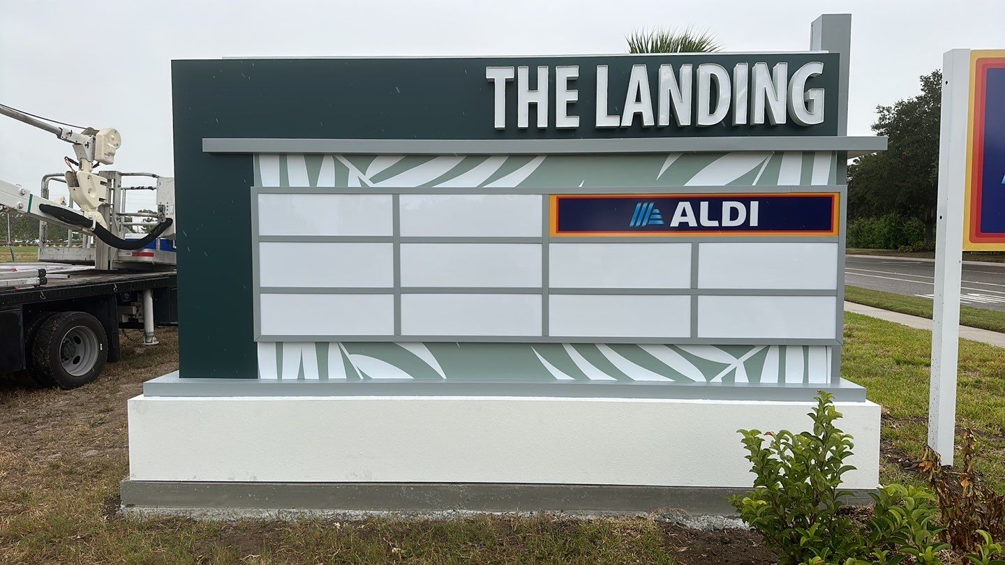 Monument Signs for The Landing by SignCrafters