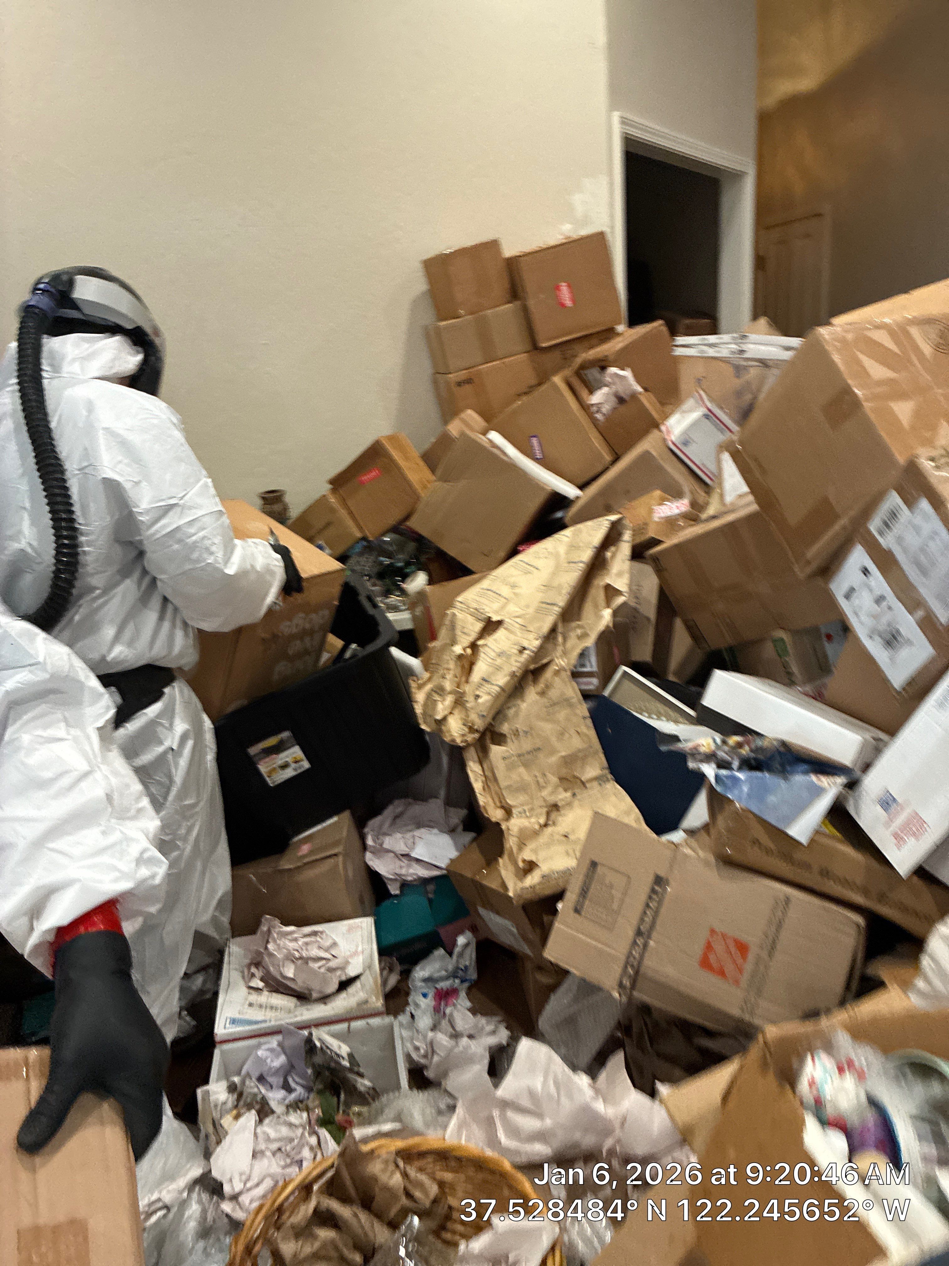 Project in Redwood City by 911 Hazmat Cleanup 