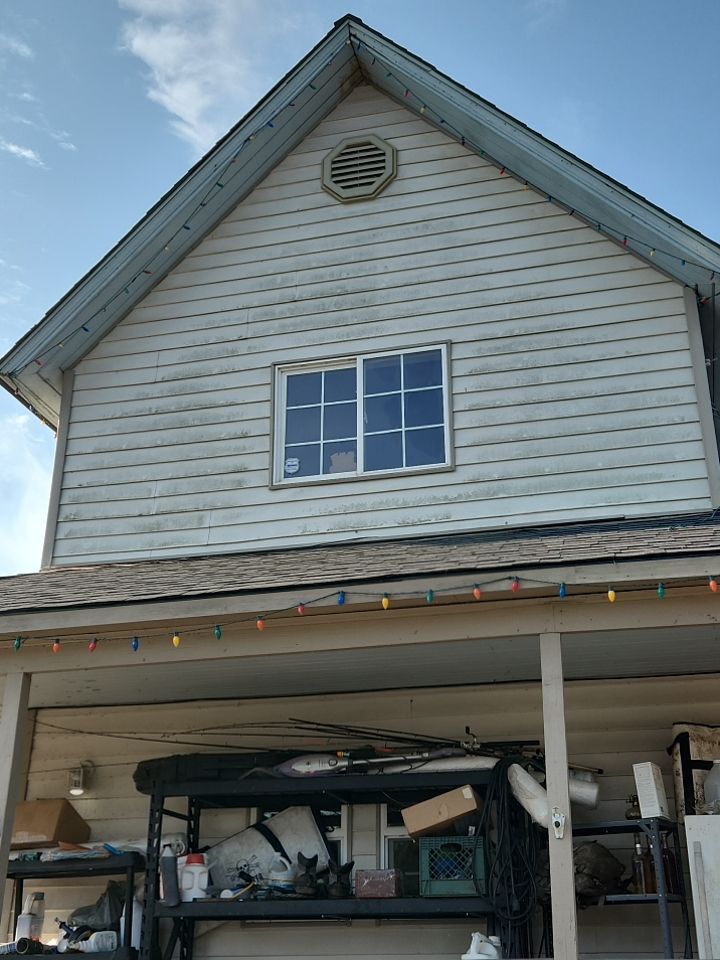 Black Mold Removal using Biocide by Willamette Outdoor Wash LLC
