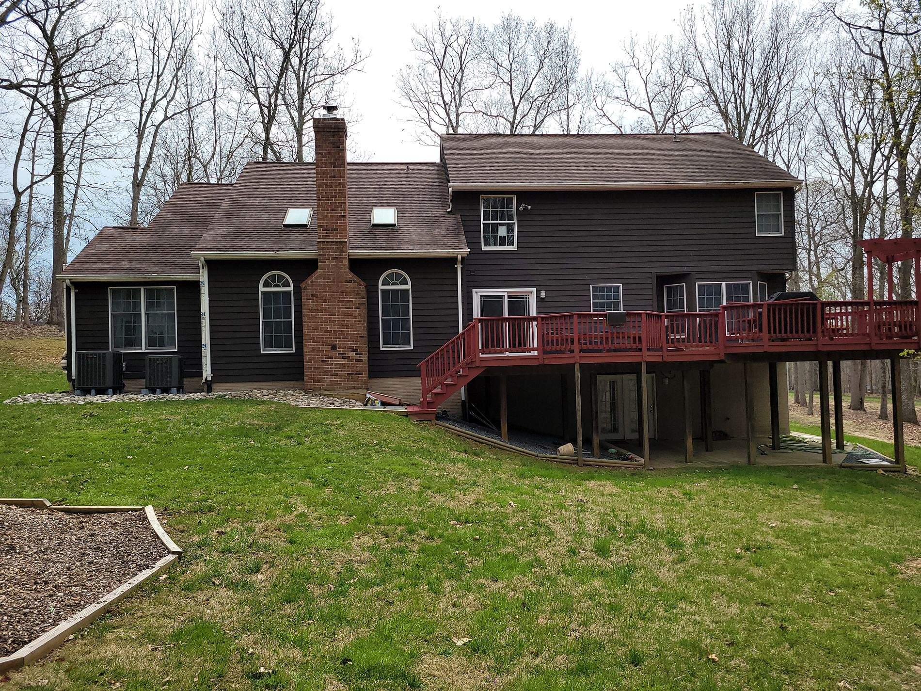 Siding Installation using James Hardie Siding- Cobblestone & Provia Signet Entry Door by Roof Right Inc