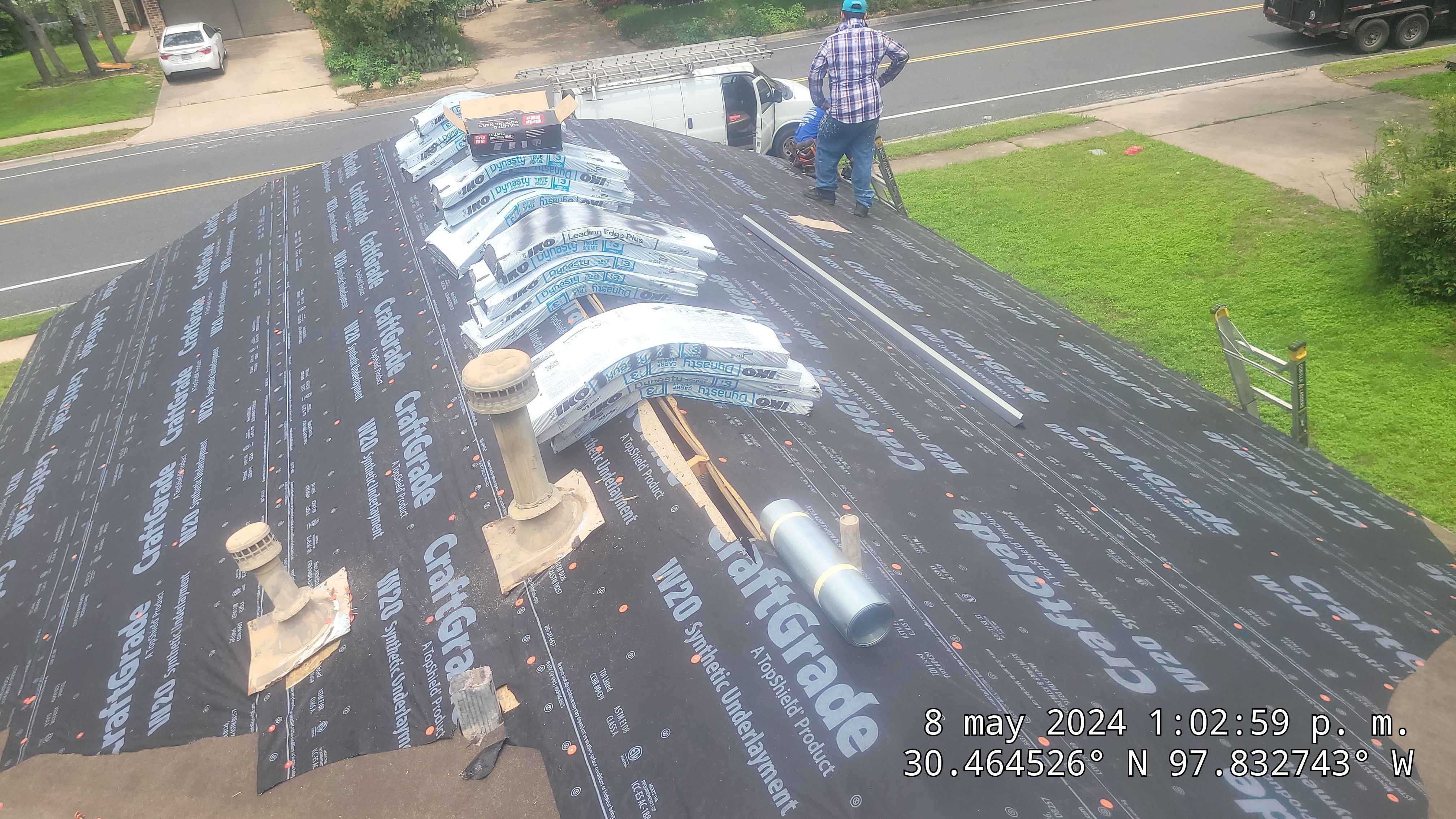 Full Residential Roof Replacement and OSB Decking Repair in Cedar Park by Caliber Restoration LLC