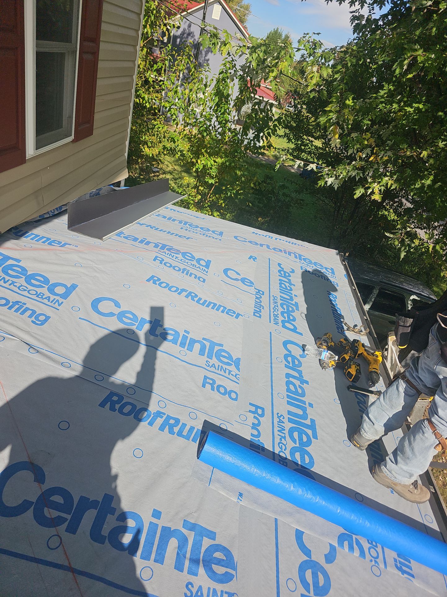Metal Roof and Gutter Replacement by Winchester Roofing