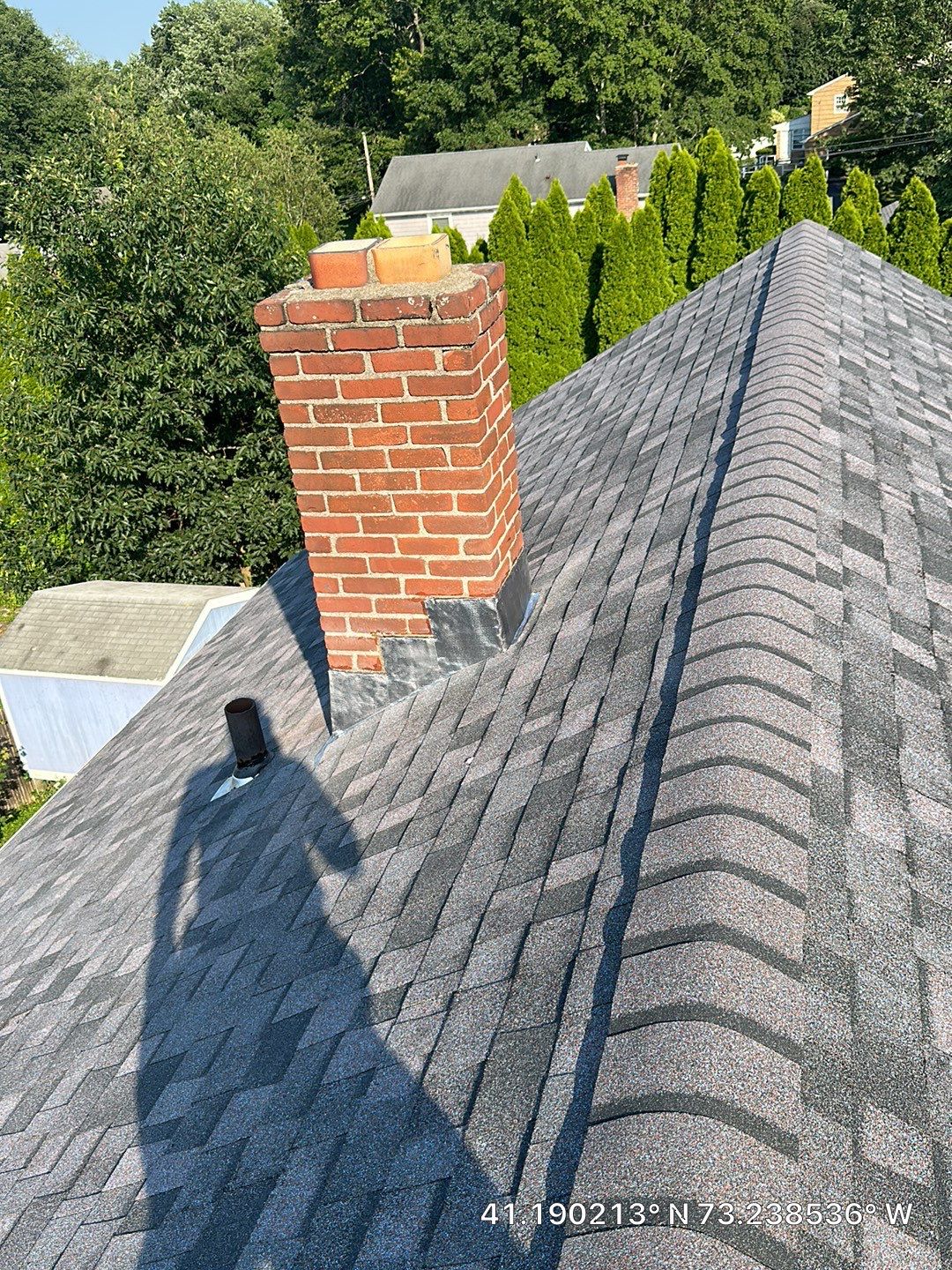 Commercial Roofing Installation using Owens Corning TruDefinition  Midnight Plum by A Plus Exterior