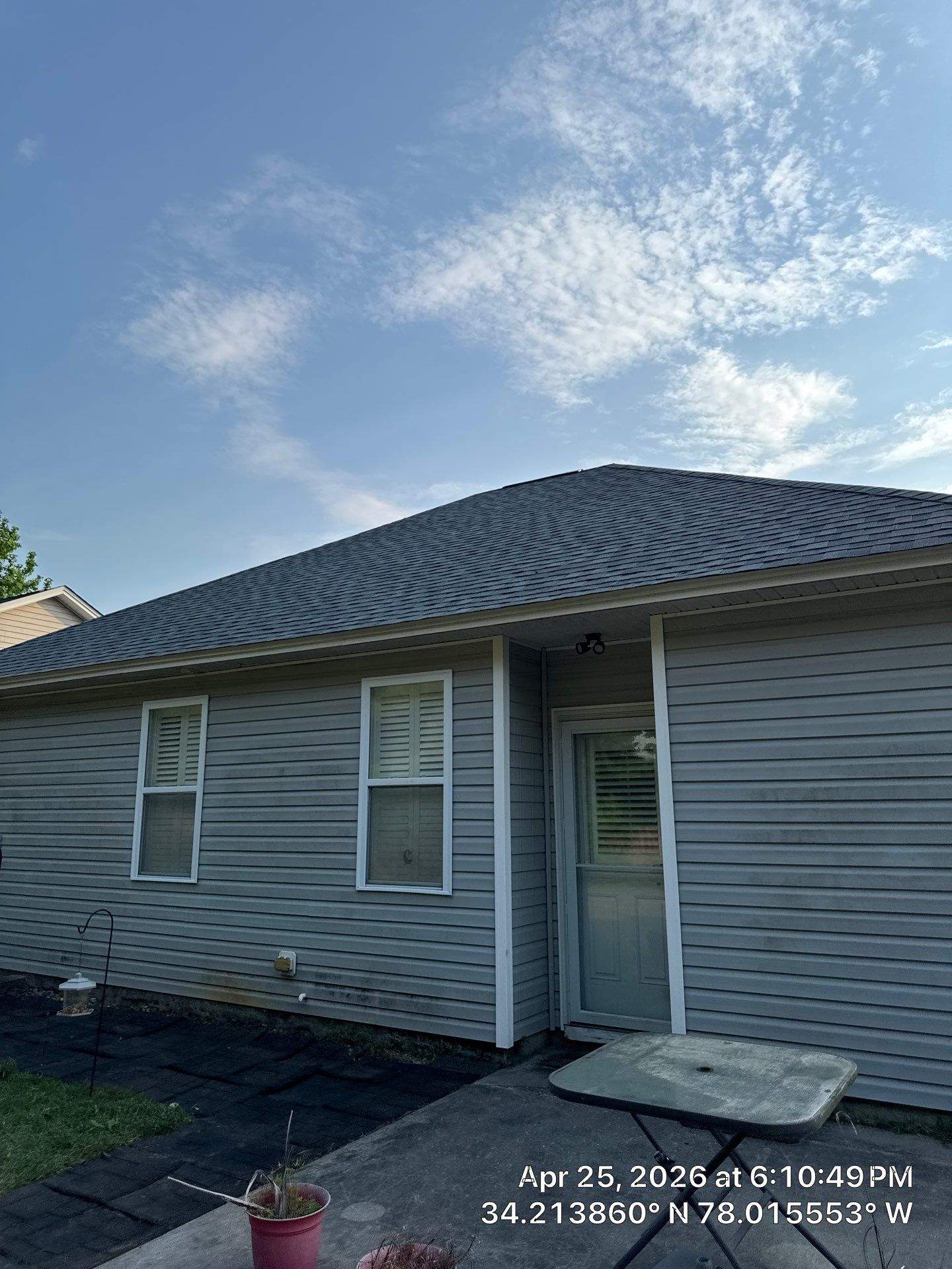 Roof Replacement Project in Leland, NC using Certainteed Landmark Colonial Slate by local roofing contractors near me by RGR Construction and Roofing, LLC