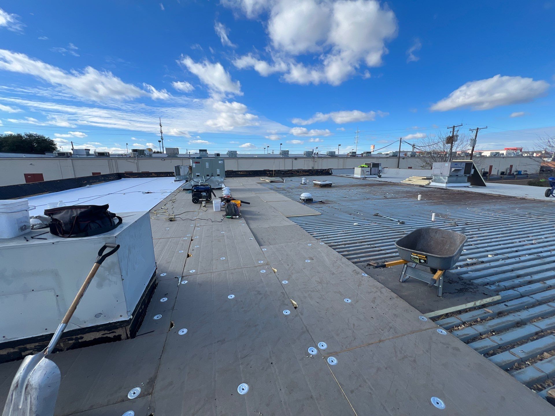 Commercial Roofing Installation using GAF Evergaurd TPO 60 Mil by Becker Roofing and Exteriors