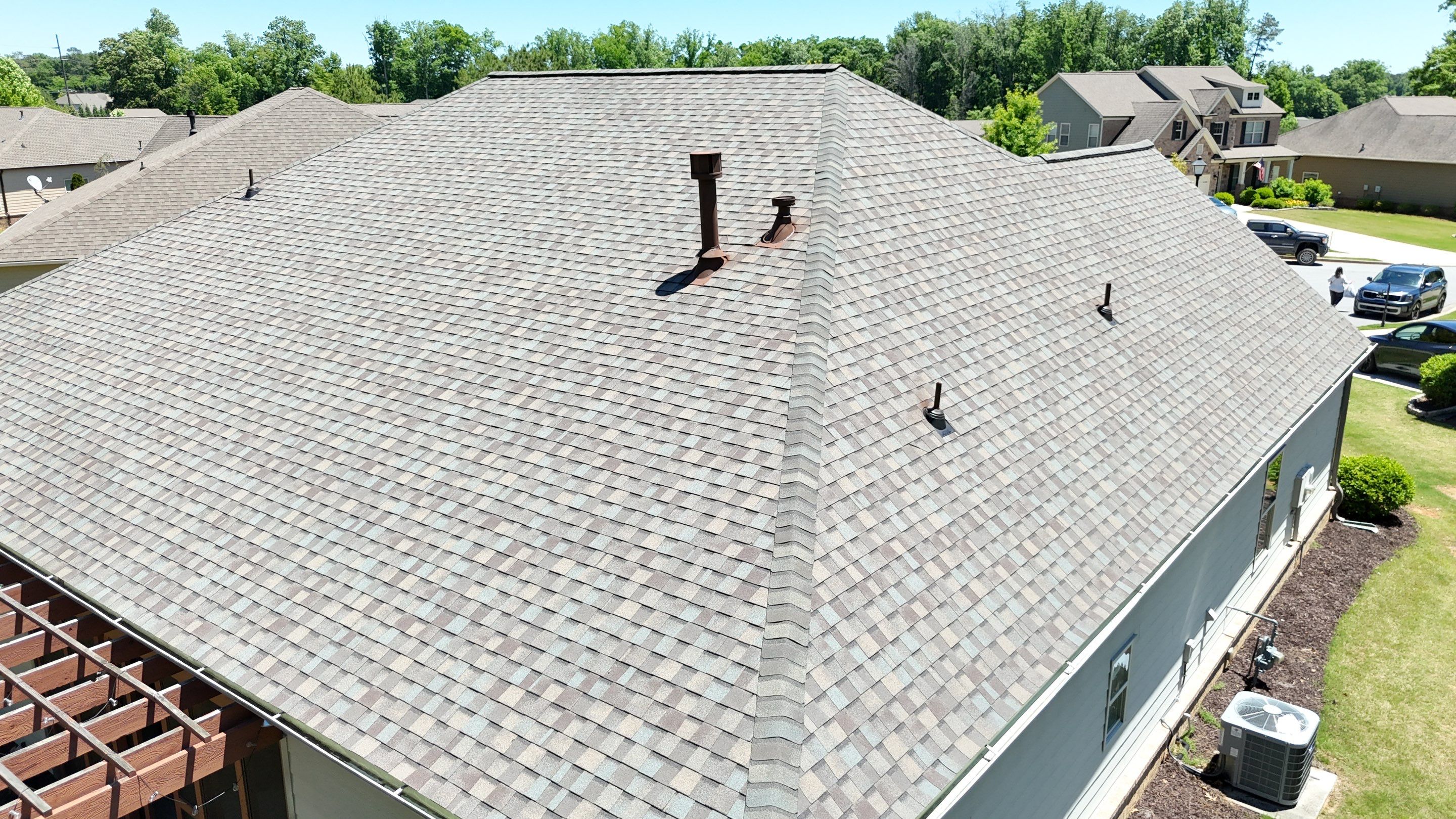 Cumming, GA Roof Replacement, CertainTeed Landmark Pro Weathered Wood by Reset Roofing