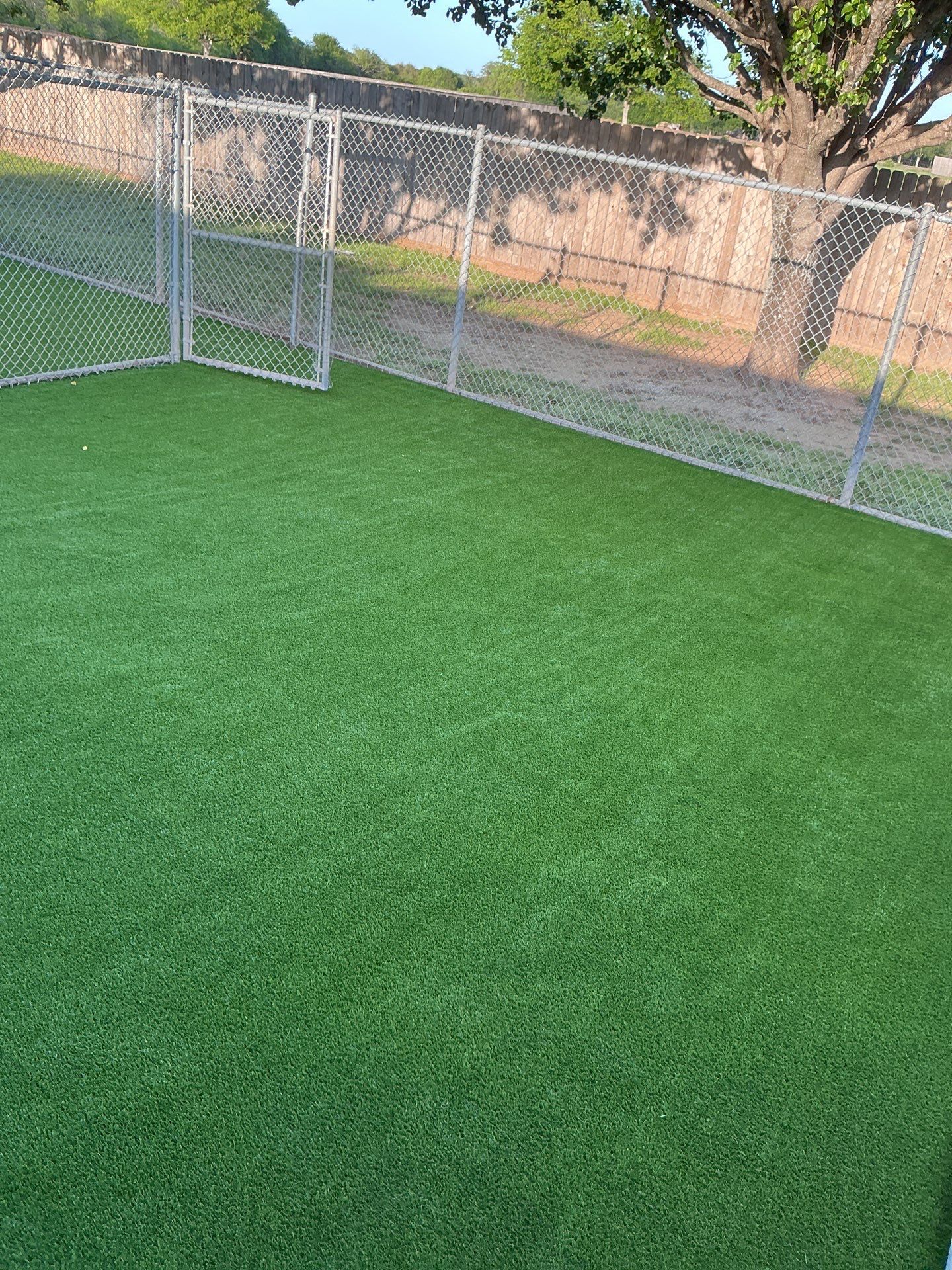 Synthetic Turf Installation using Pet Turf by Turf Concepts