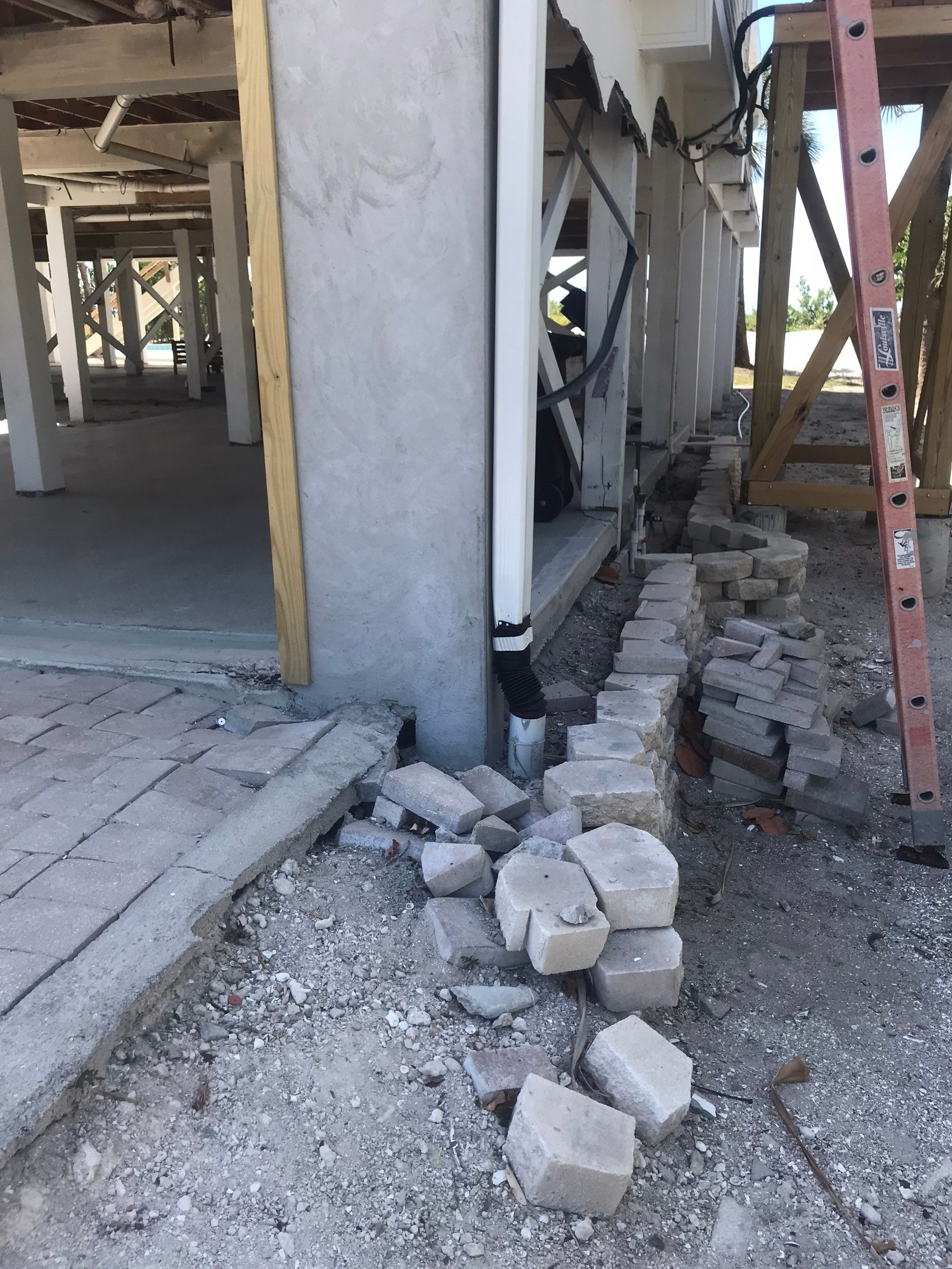 Downspout Installation using Downspout Extension in Sanibel FL by Gutter Professors