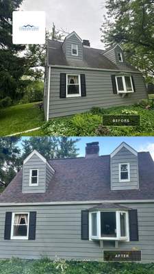 The West Salem Glow-Up: Complete Roof & Exterior Makeover