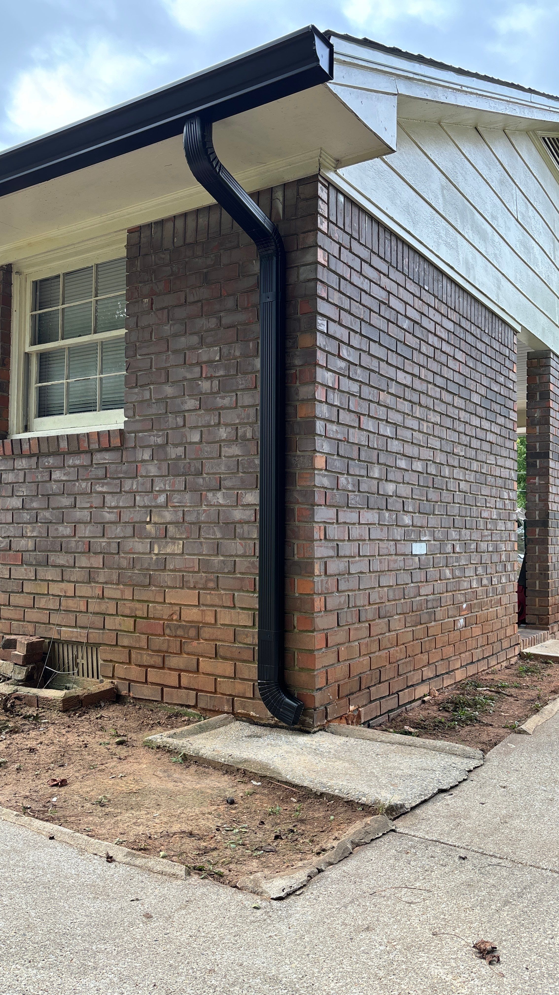 Replace gutters and downspouts  by Deerfield Roofing LLC