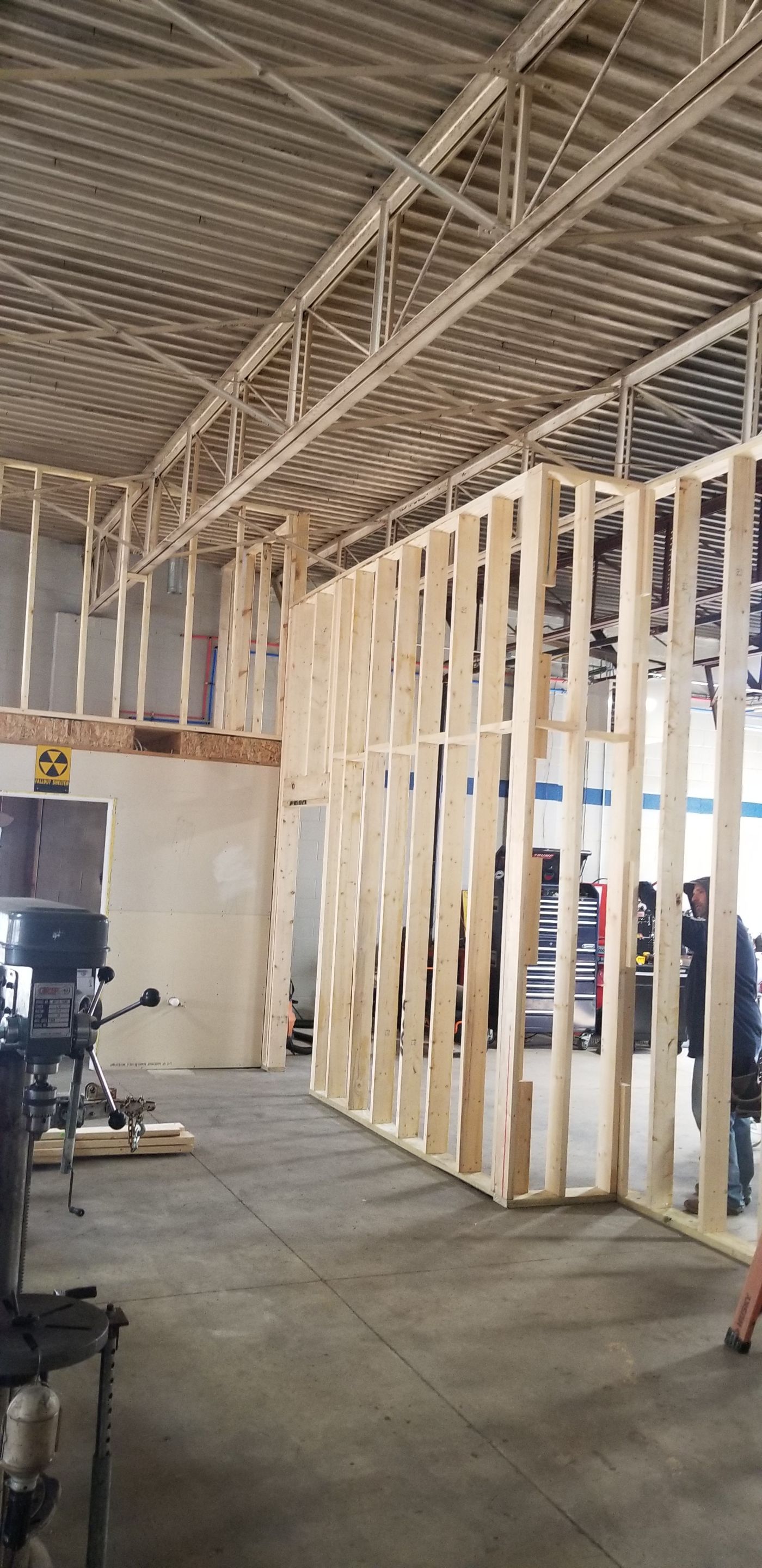 Building out NorthWest Construction Showroom  by Northwest Construction 