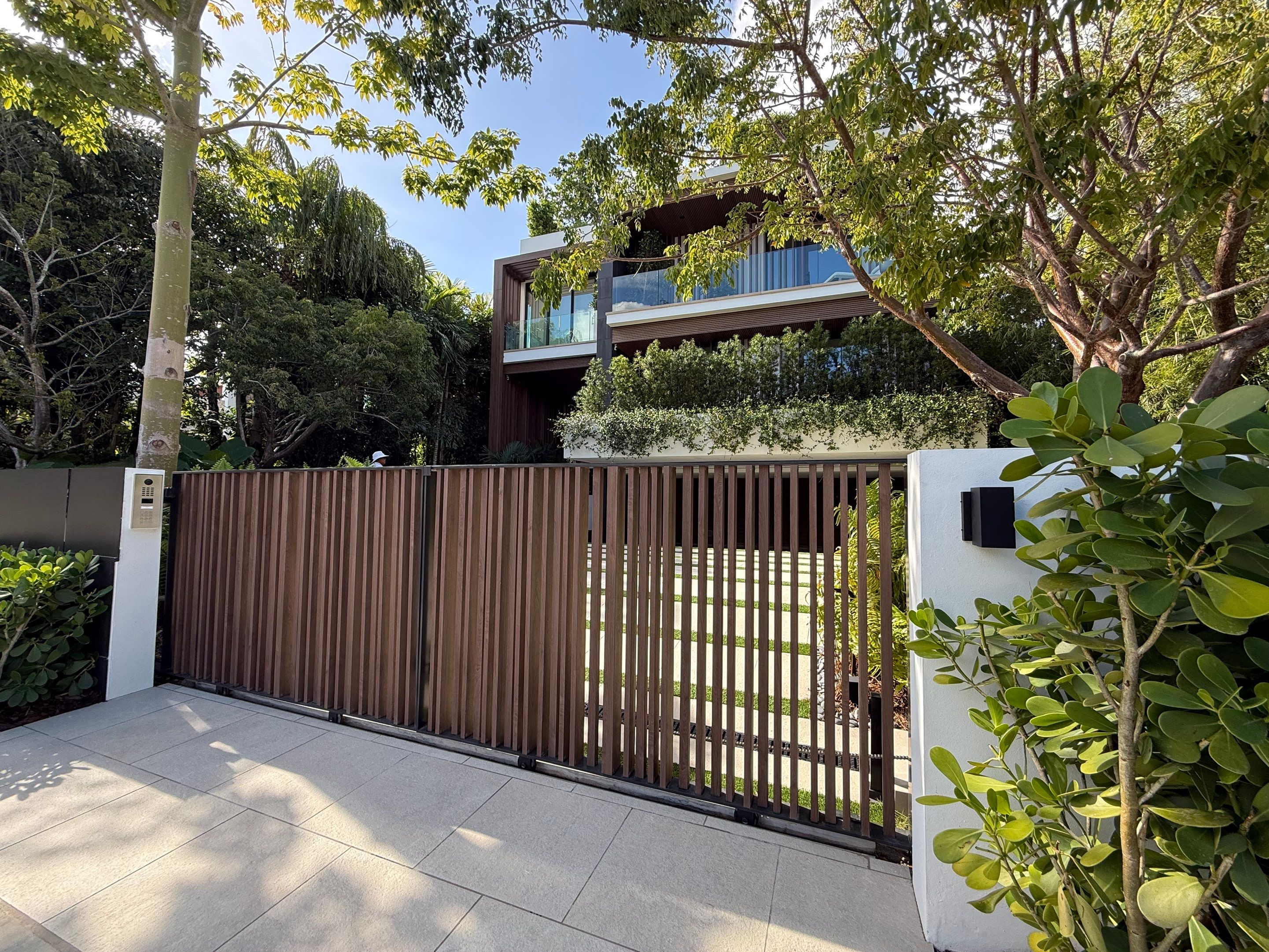 Private Home Miami Beach by Toledo Iron Works