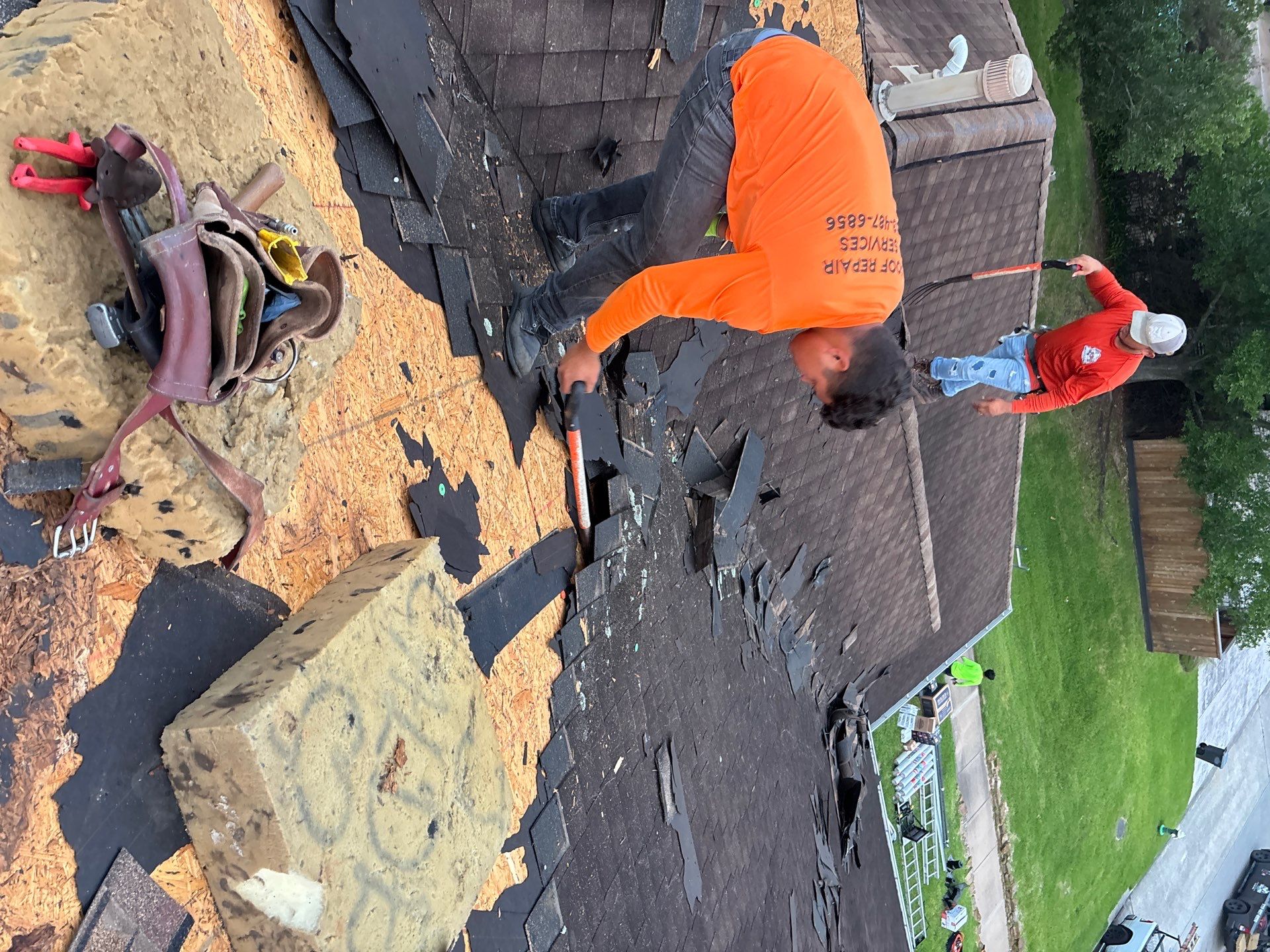 Roof Replacement Spring by Roof Repair Company