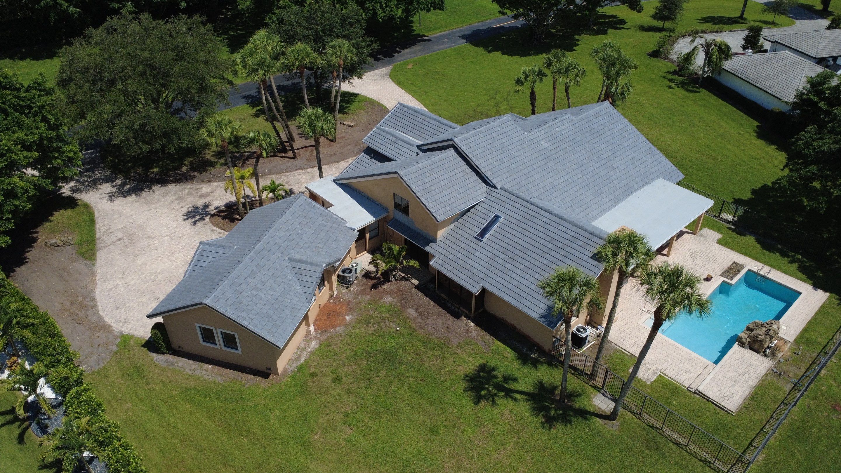 Residential Roofing Installation using Eagle Roofing Tile by BLUES BROTHERS ROOFING