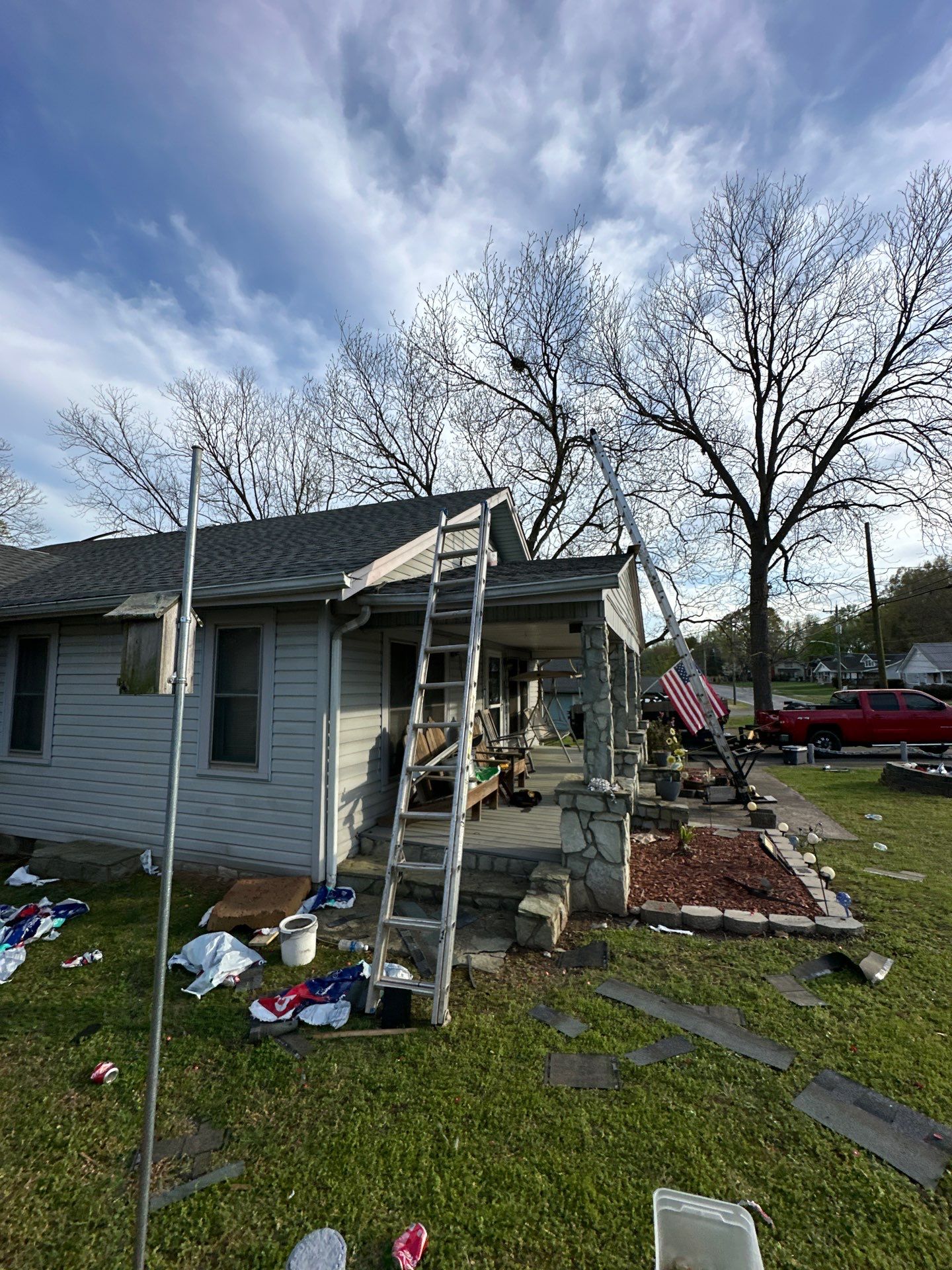 Roof Replacement - GAF HZD in Pewter Grey  by Peak 2 Peak Services LLC