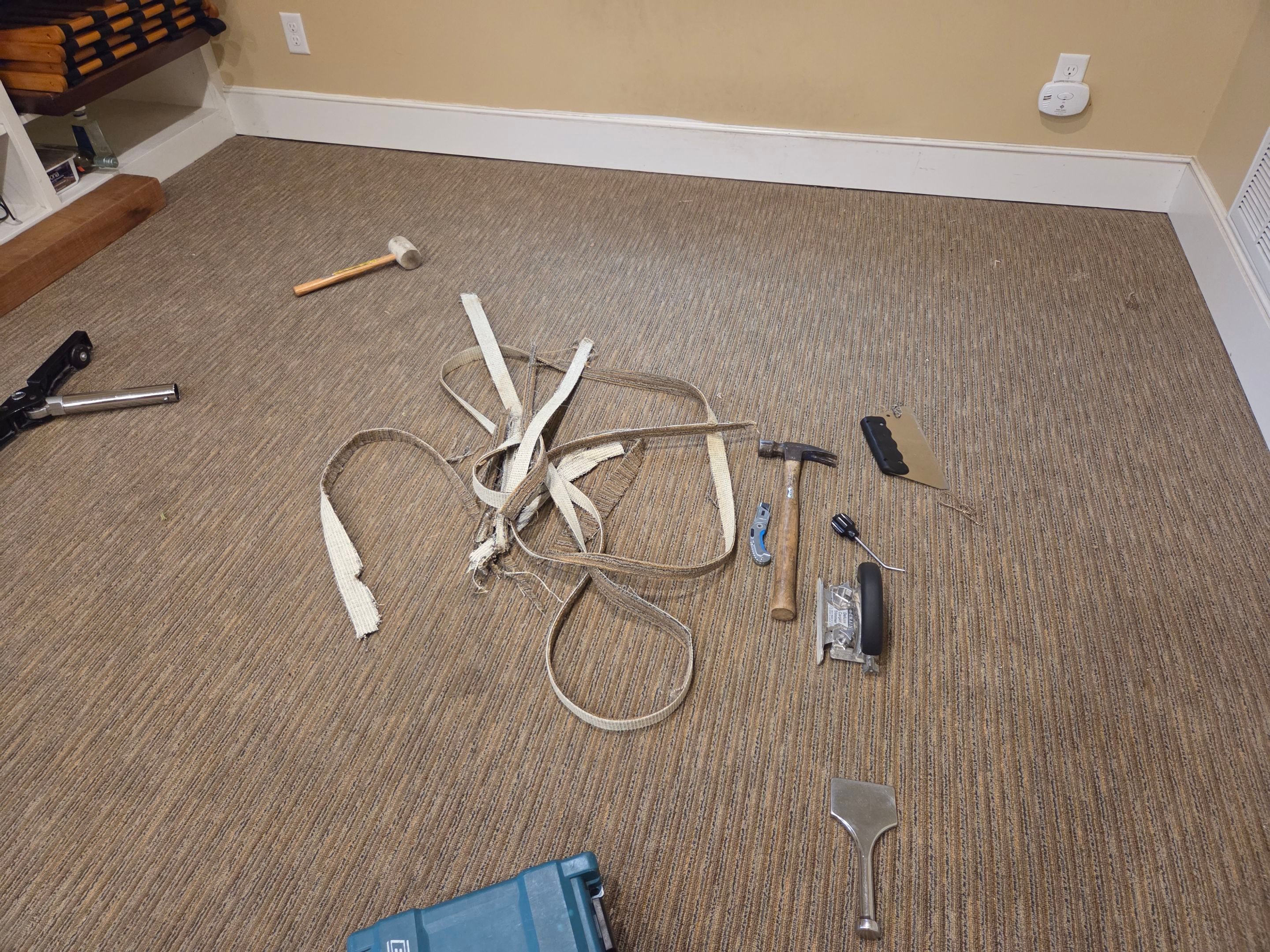 Garage Loft, Carpet Re-stretch & Cleaning by Ardent Carpet Restore LLC