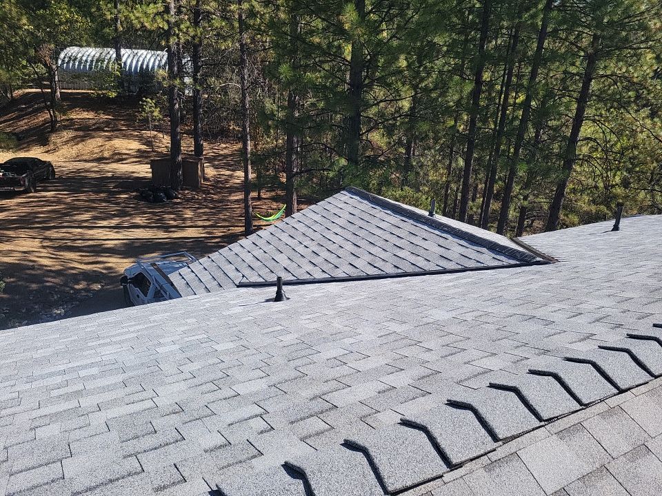 New Roof and Ground-Mount Solar by Byers Enterprises 