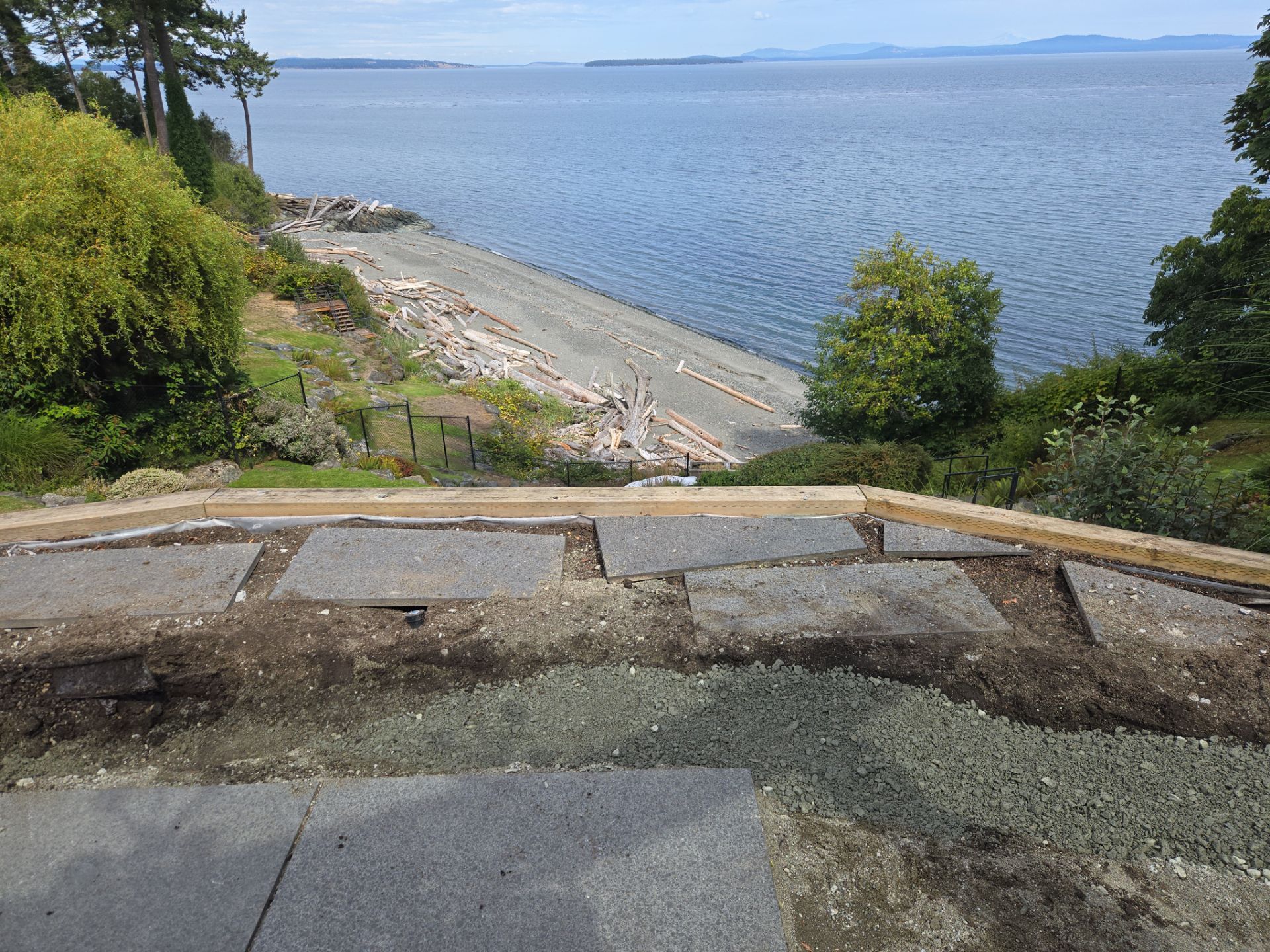 Patio Edge Stabilization & Romex Upgrade by Habanero Garden and Exterior Care