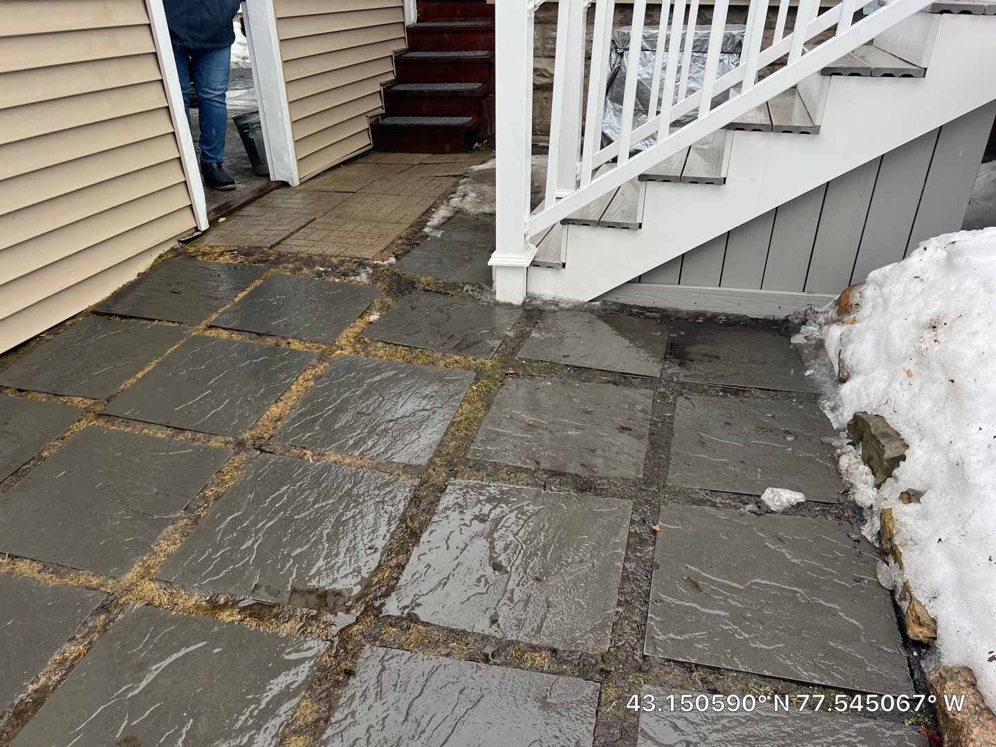 Broom Finished Patio  by NG Masonry & Construction LLC