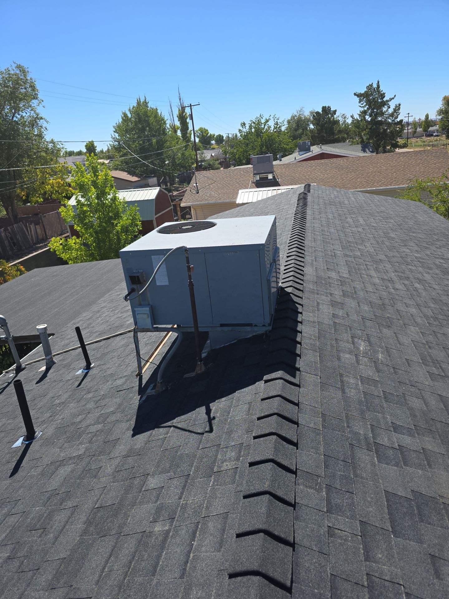 Midnight Black in Holbrook  by Slade Roofing