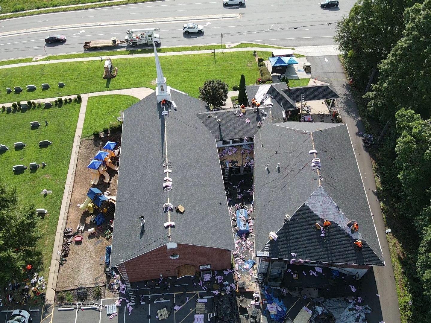 Bethelview Baptist by Inspector Roofing and Restoration