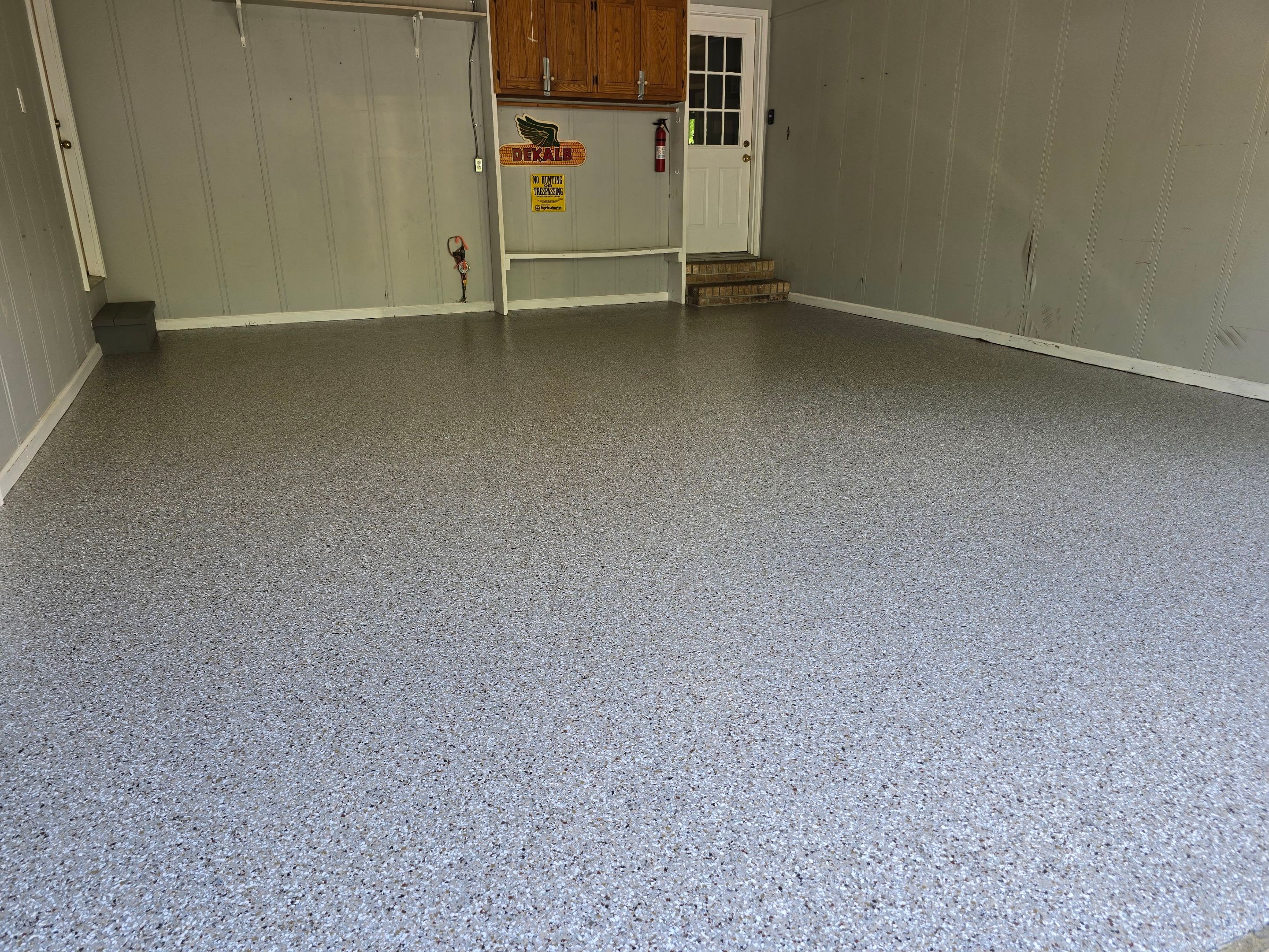 Garage using Creekbed by Elite Floor Solutions
