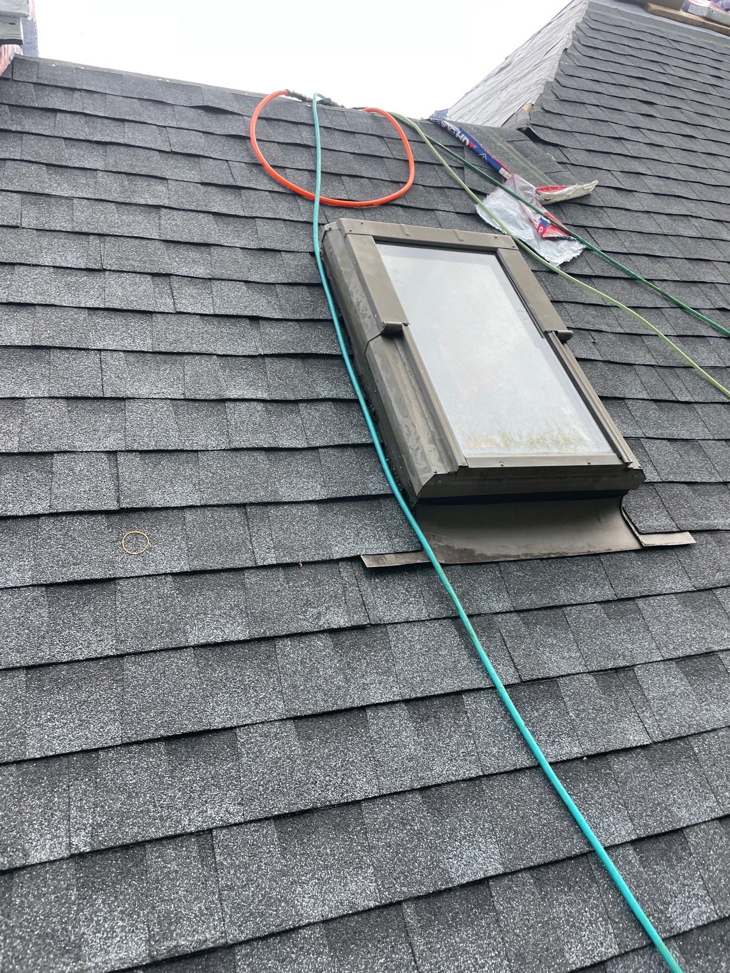Residential Roofing Installation using GAF Timberline HDZ Pewter Gray by Rainstoppers Roofing