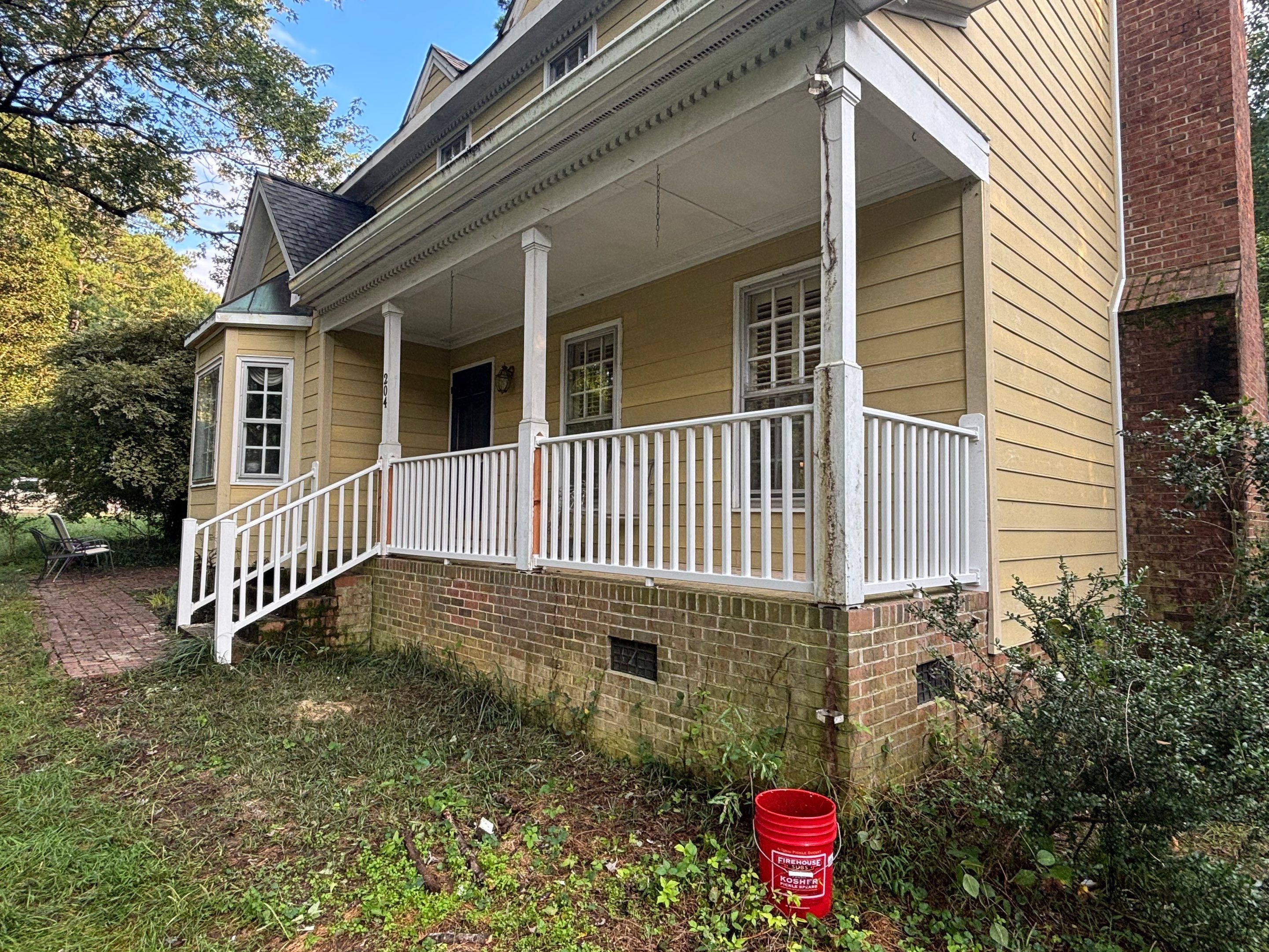 James Hardie Siding Replacement and Custom Deck Construction in Cary by The Remodeling Company