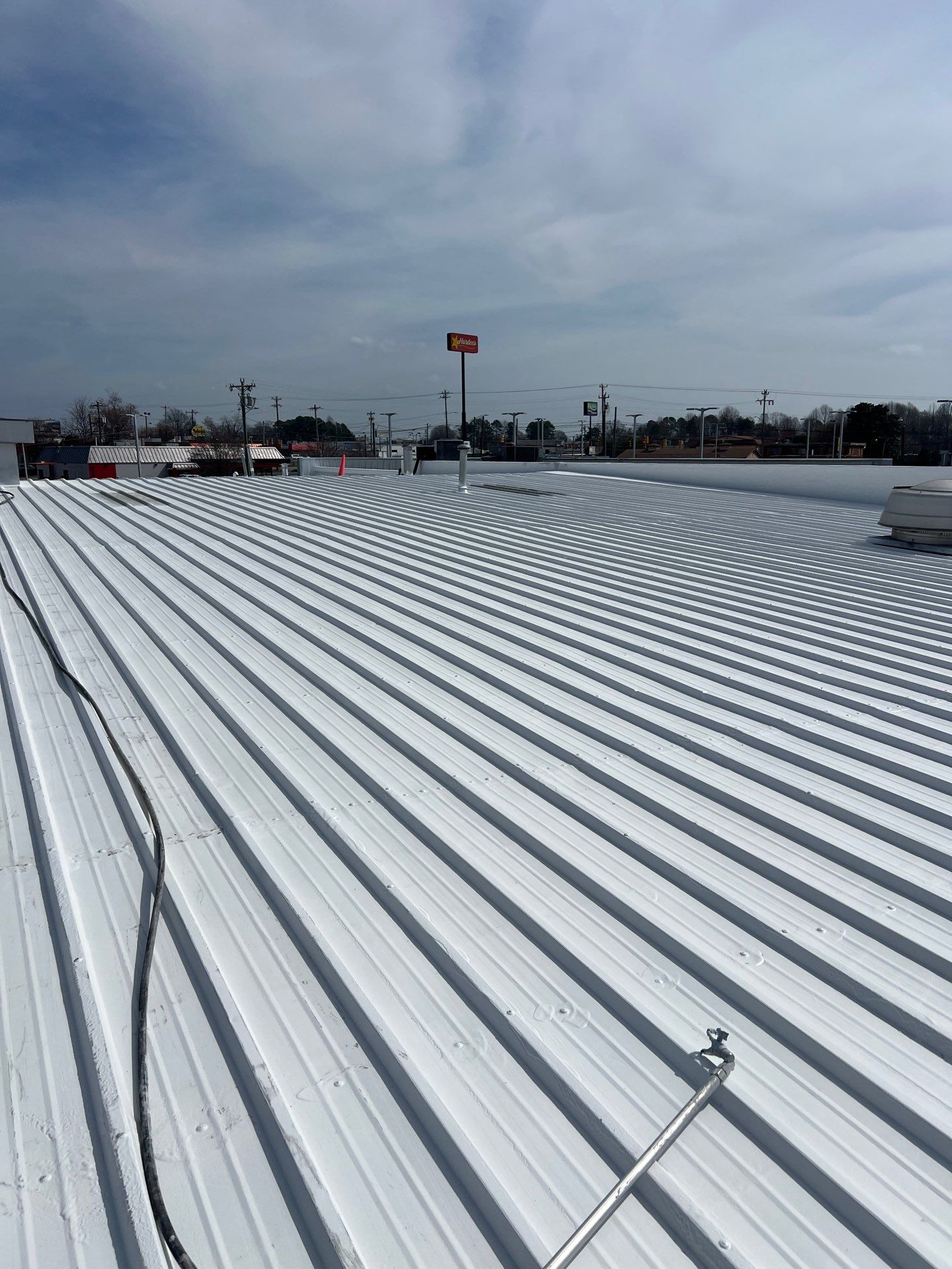 Acrylic Coating  by Just In Time Roofing and Restoration