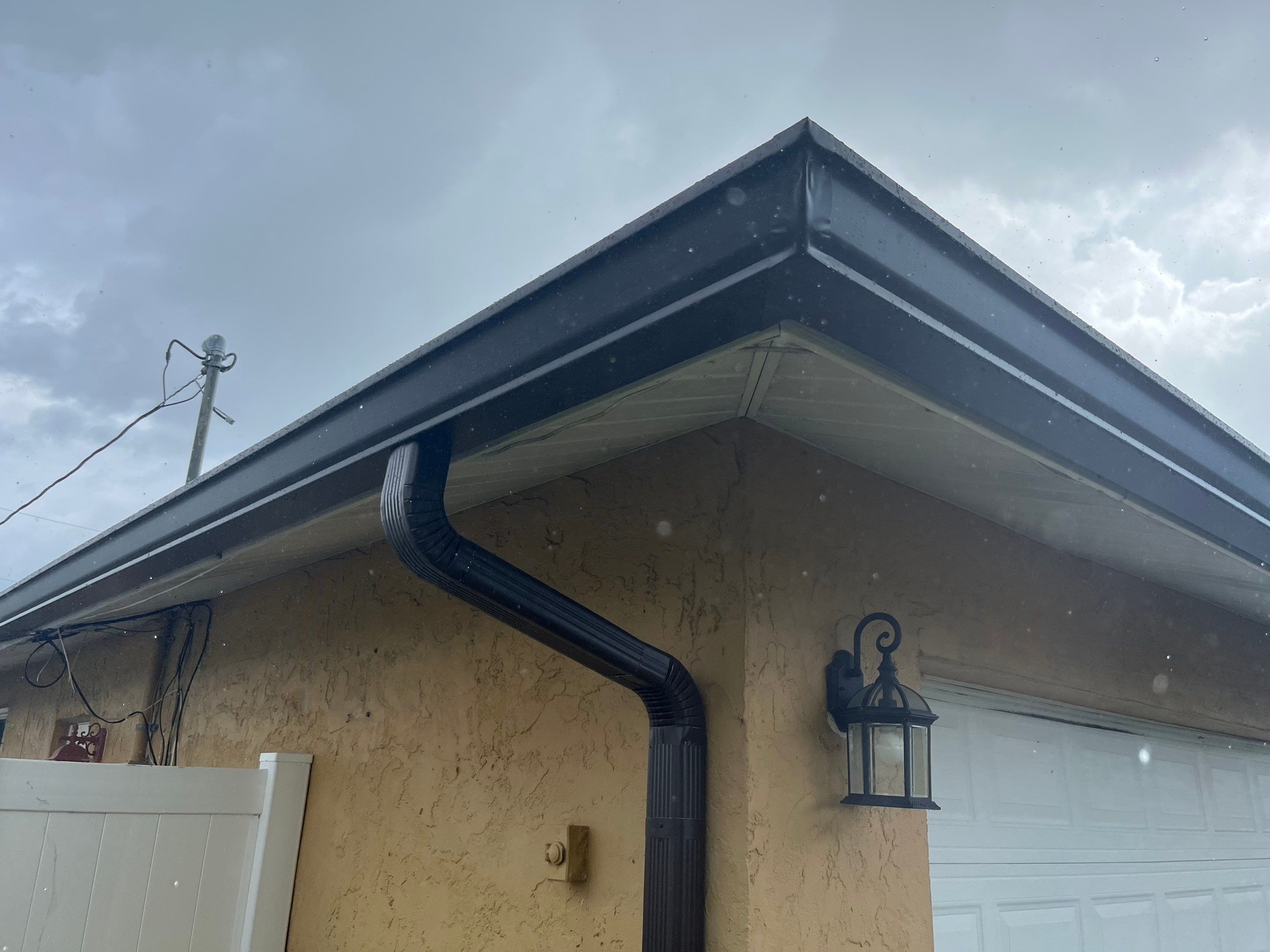 Gutter Upgrade Project in Cape Coral FL by Gutter Professors