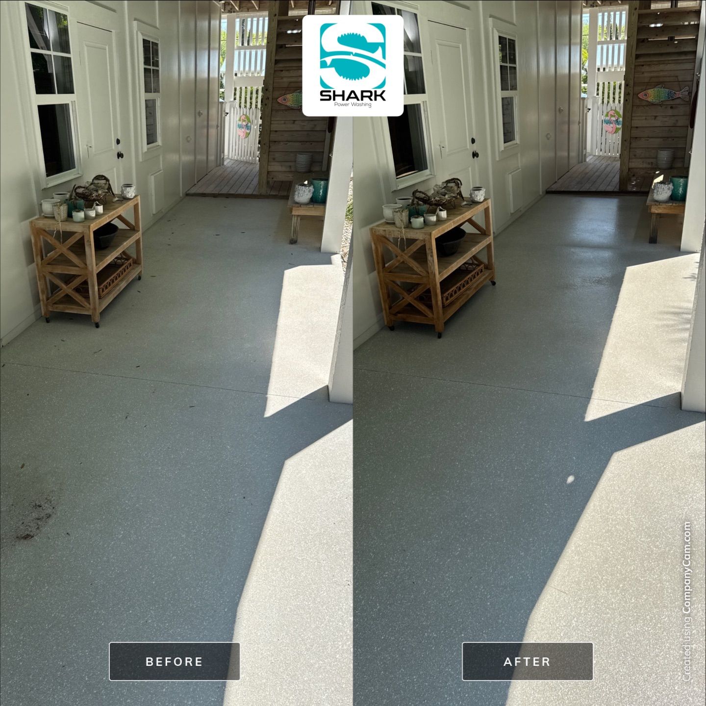 House Washing in Wrightsville Beach by Shark Power Washing