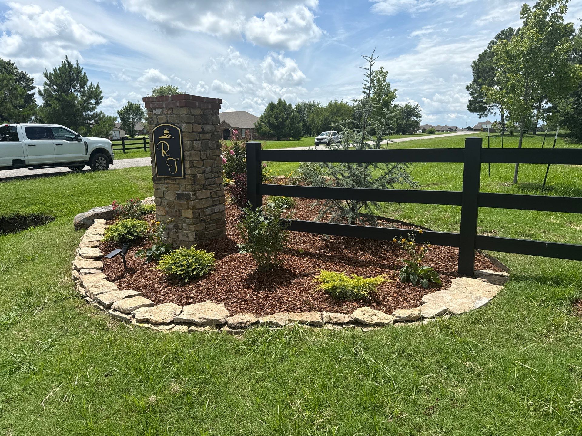 Project in Broken Arrow by Greenscapes Outdoor