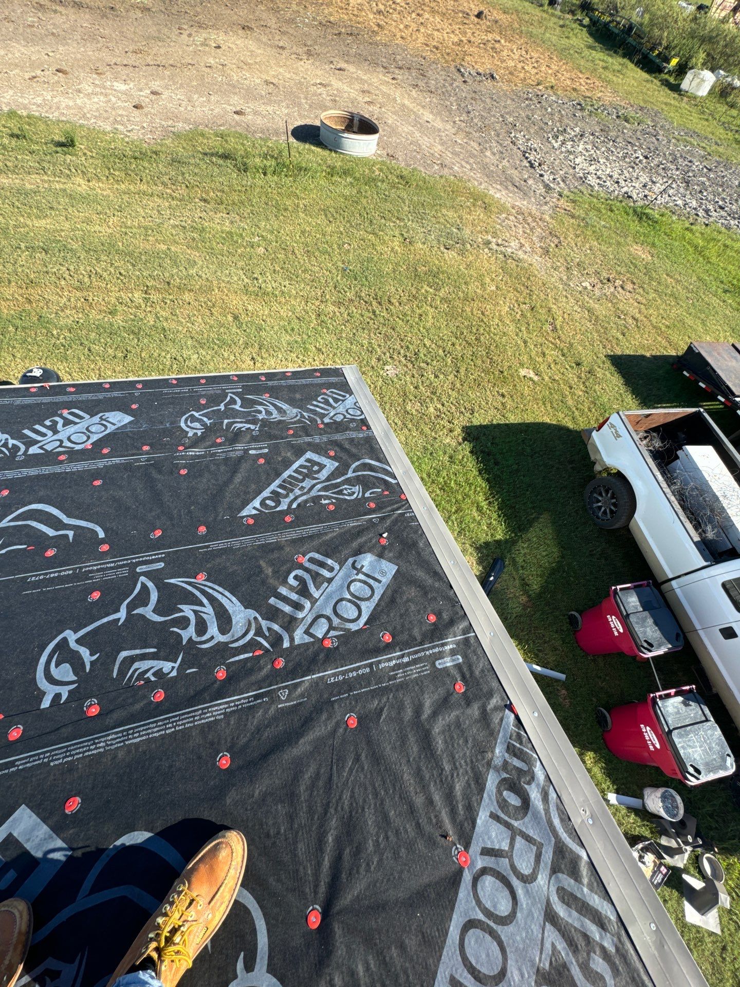 Residential Roofing Installation using Owen's Corning Duration (Lifetime) Shingles by Roof Repair Company