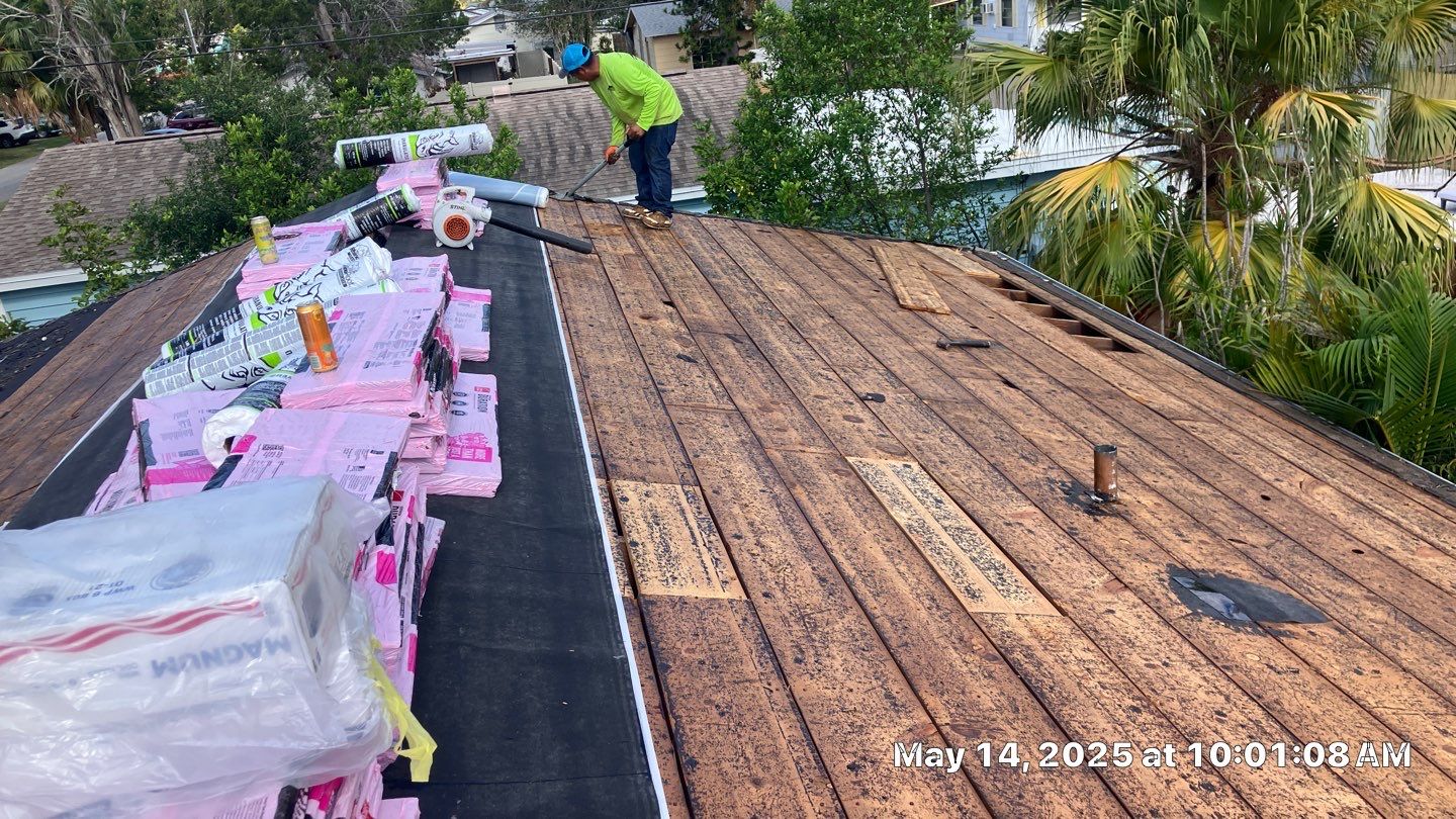Project in Gulfport 33707 by Mitchell Roofing Company LLC