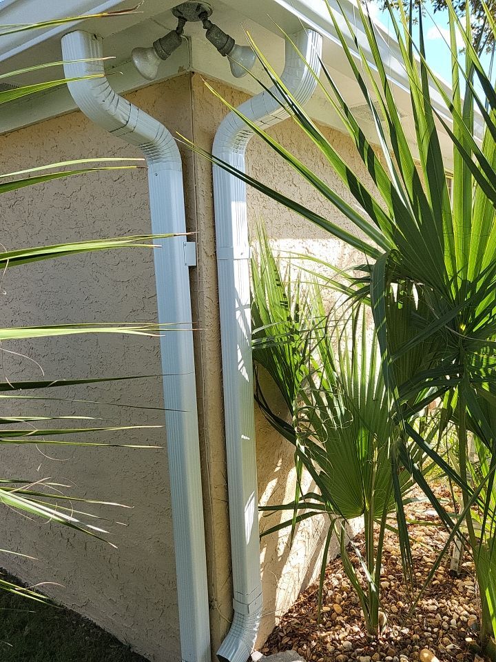 Gutter Installation using K-Style Gutters by Gutter Professors