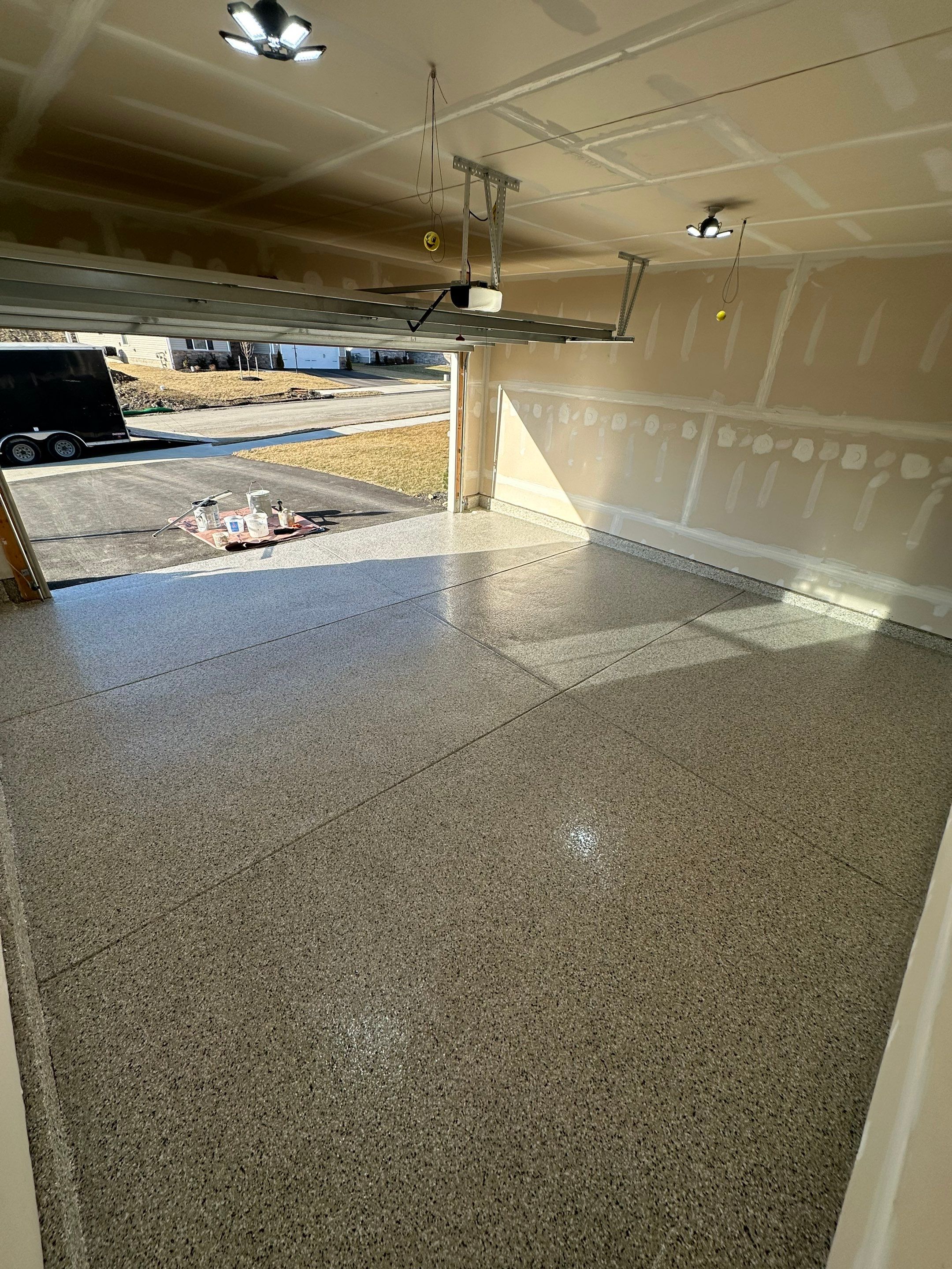 Garage Project in Monaca by Floors in a Day, Inc