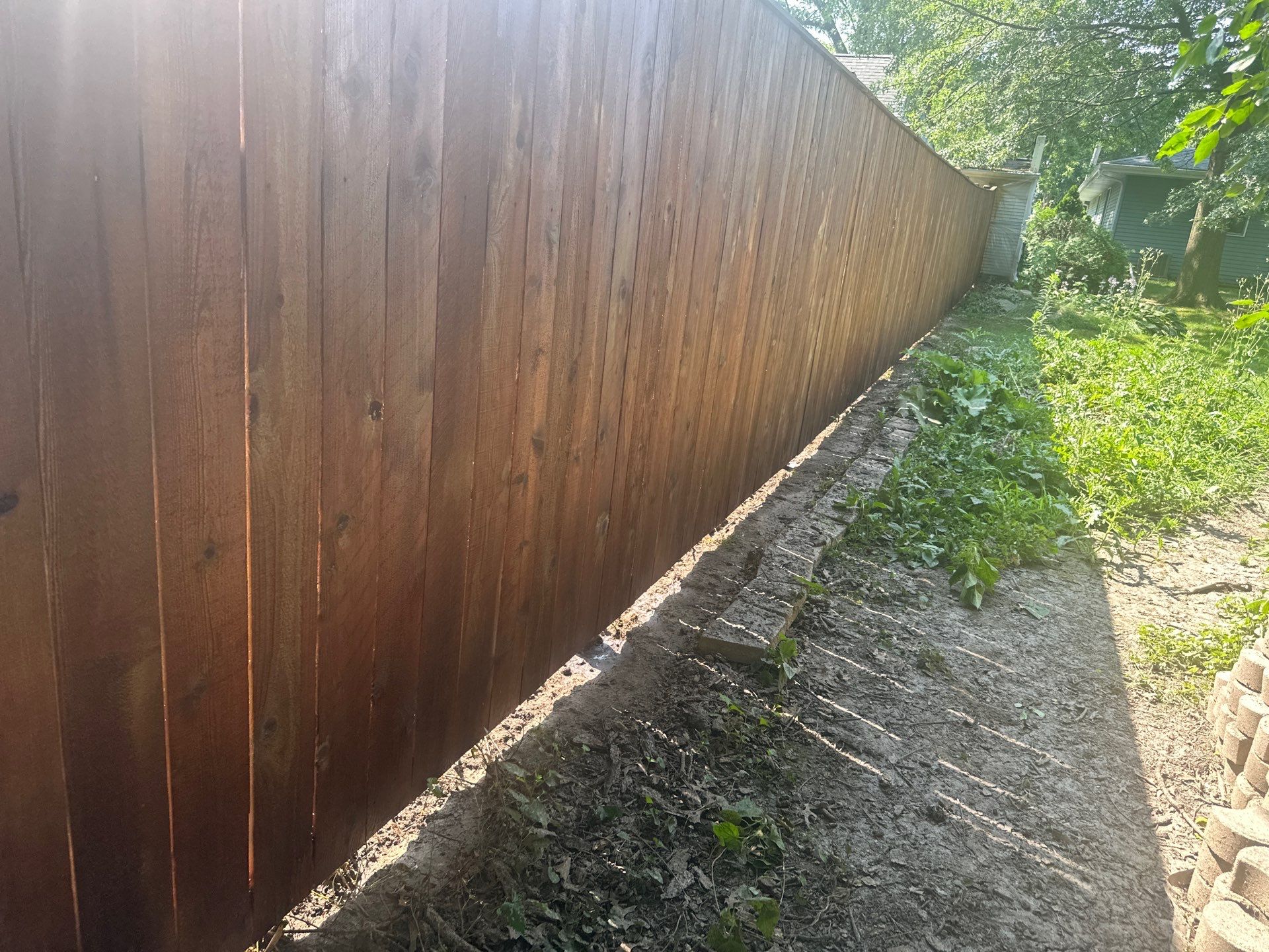 Gallarzo Fence in Lockport by Two Brothers Residential Maintenance
