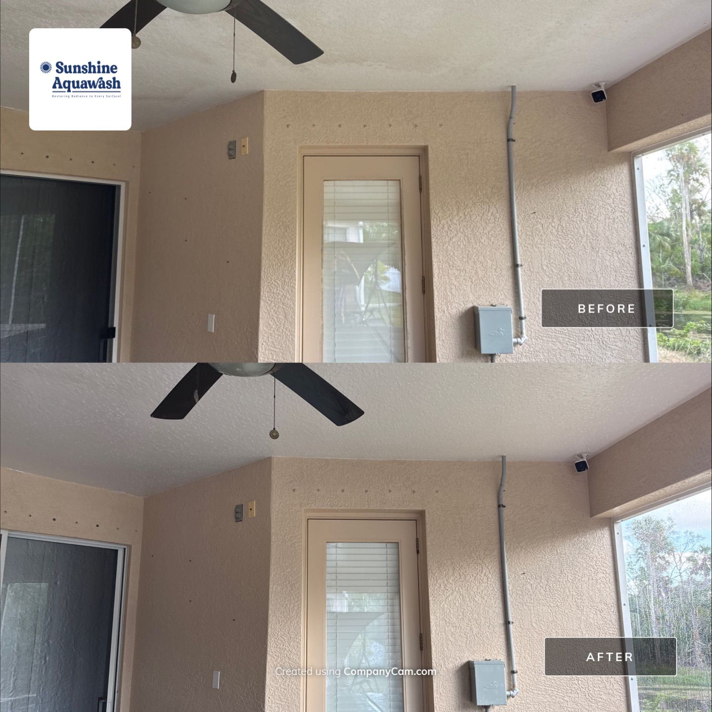 Driveway and Lanai Cleaning In Ellenton, FL by Sunshine AquaWash