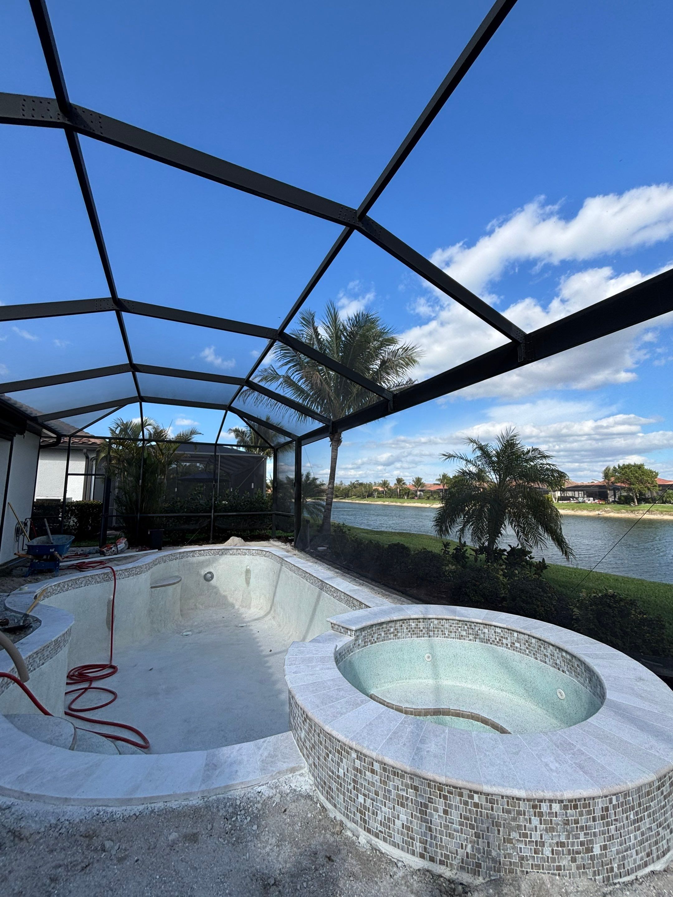 Pool Deck Renovation | Pool Coping | Waterline Tile | Bonita National Golf & Country Club` by Old Town Pavers Llc