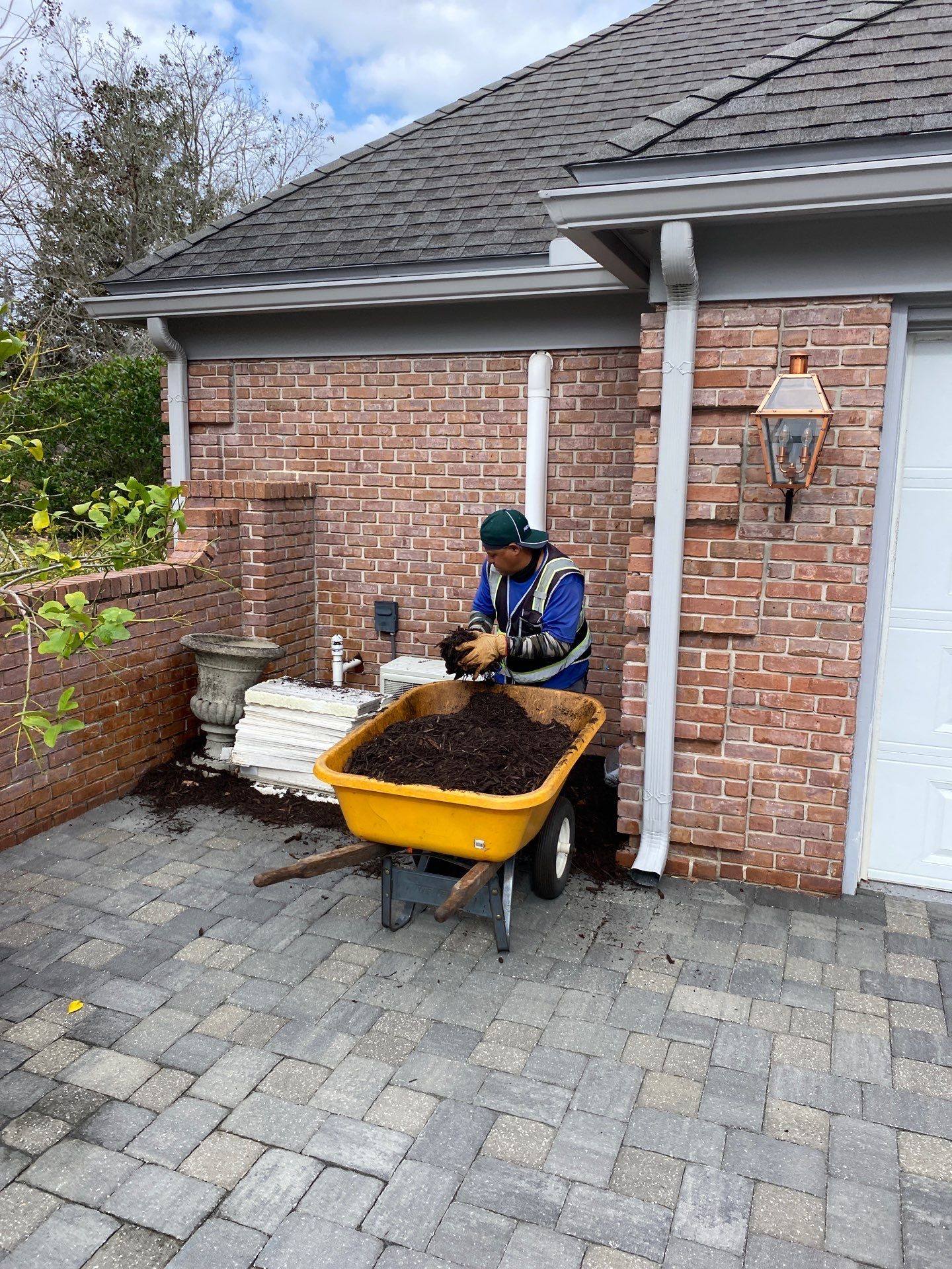 Deerwood Resident | Tree Removal & Mulch Install by ProGreen Services