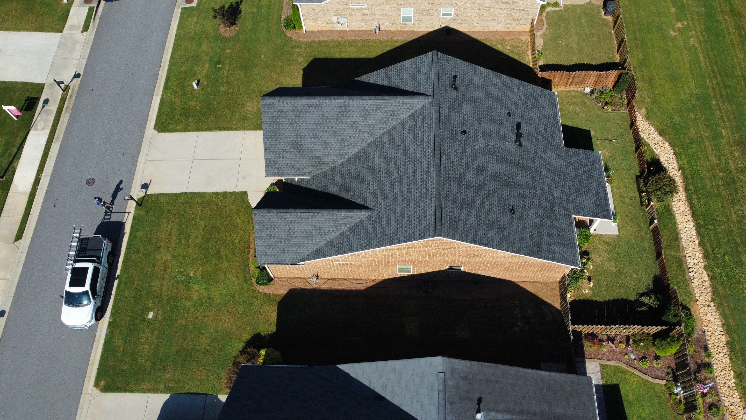 Cumming, GA Roof Replacement GAF Timberline HDZ Charcoal Black by Reset Roofing