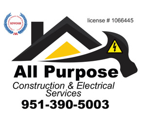 Logo for All Purpose Construction Services Inc, California