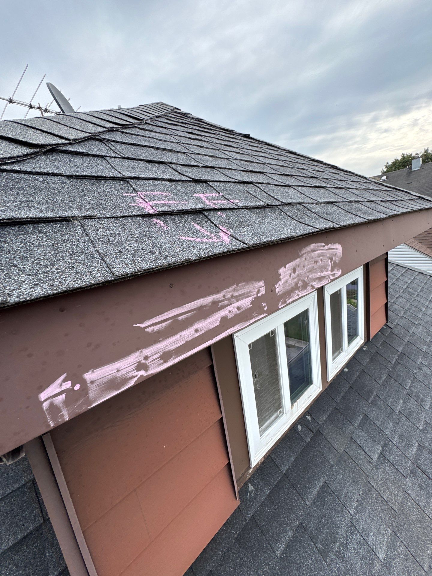 Residential Roof using Weather Wood by Just Brilliant Restoration JBR